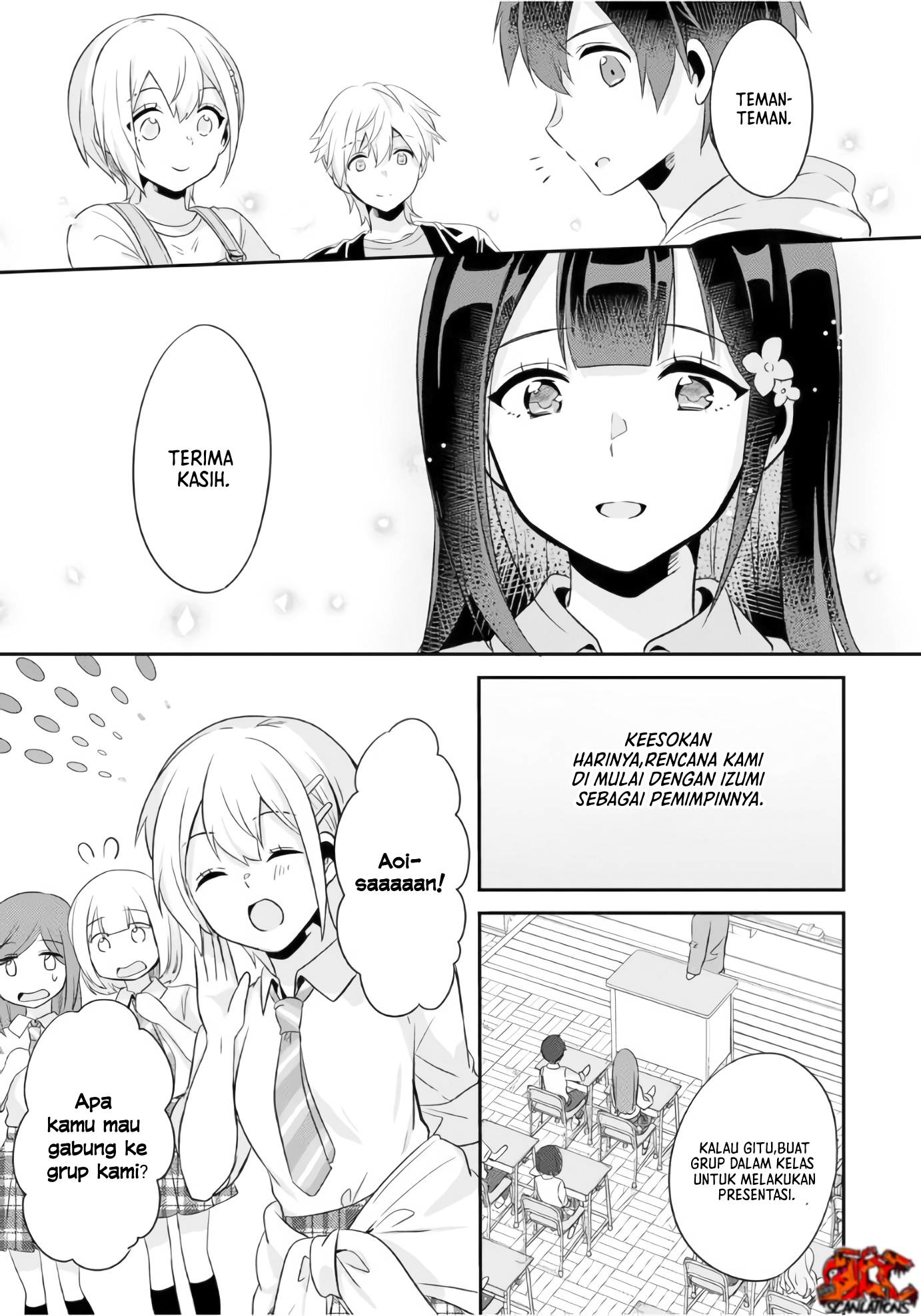 Class no Bocchi Gal wo Omochikaeri shite Seiso-kei Bijin ni Shiteyatta Hanashi Chapter 5 - halaman 22