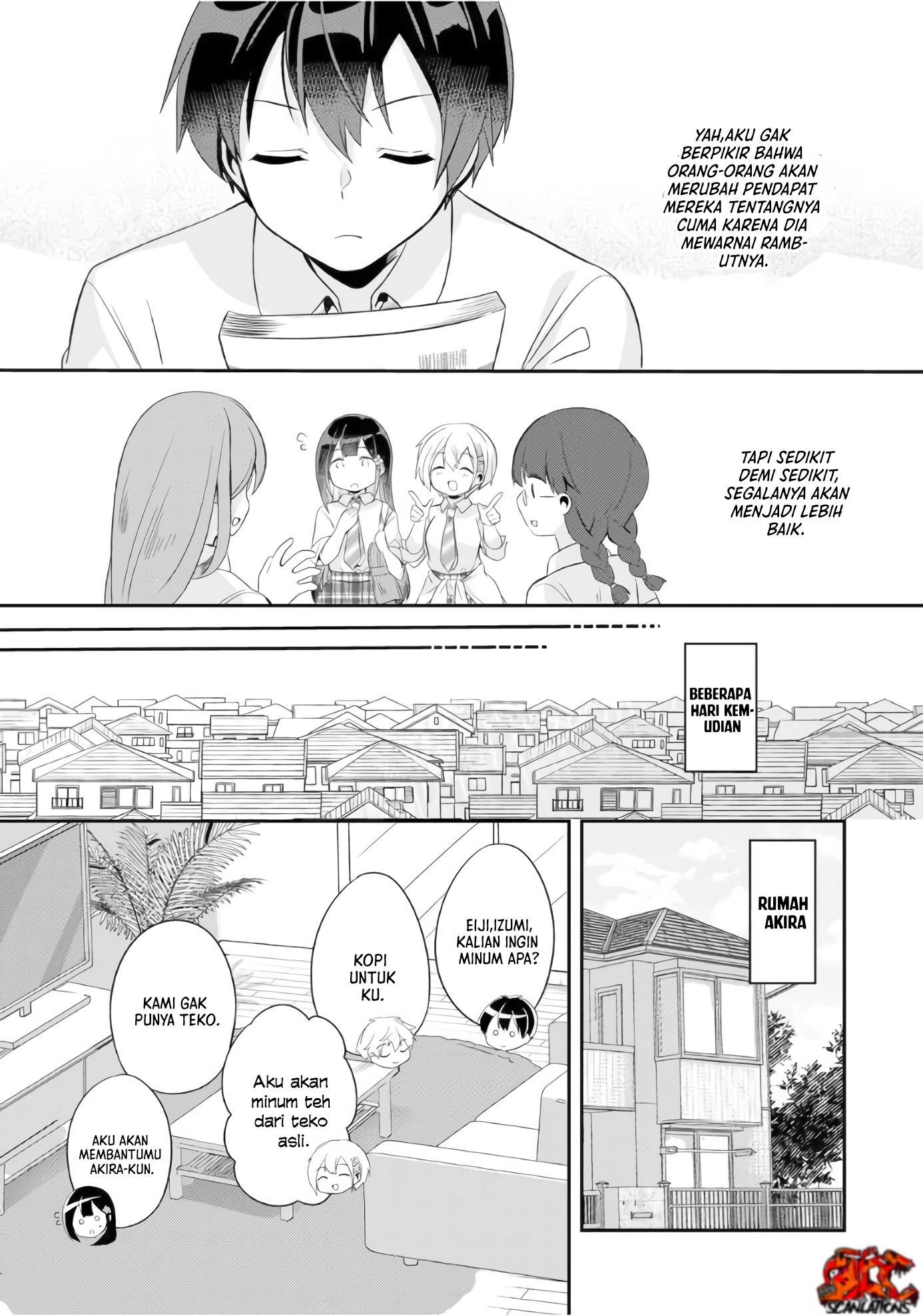 Class no Bocchi Gal wo Omochikaeri shite Seiso-kei Bijin ni Shiteyatta Hanashi Chapter 5 - halaman 8