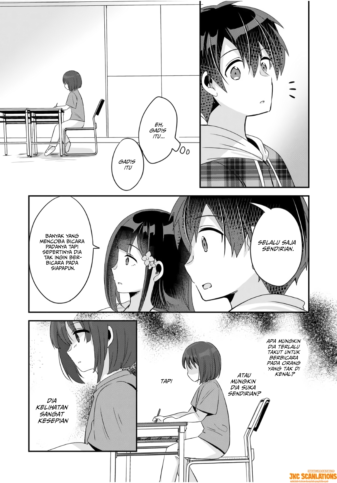 Class no Bocchi Gal wo Omochikaeri shite Seiso-kei Bijin ni Shiteyatta Hanashi Chapter 6 - halaman 12