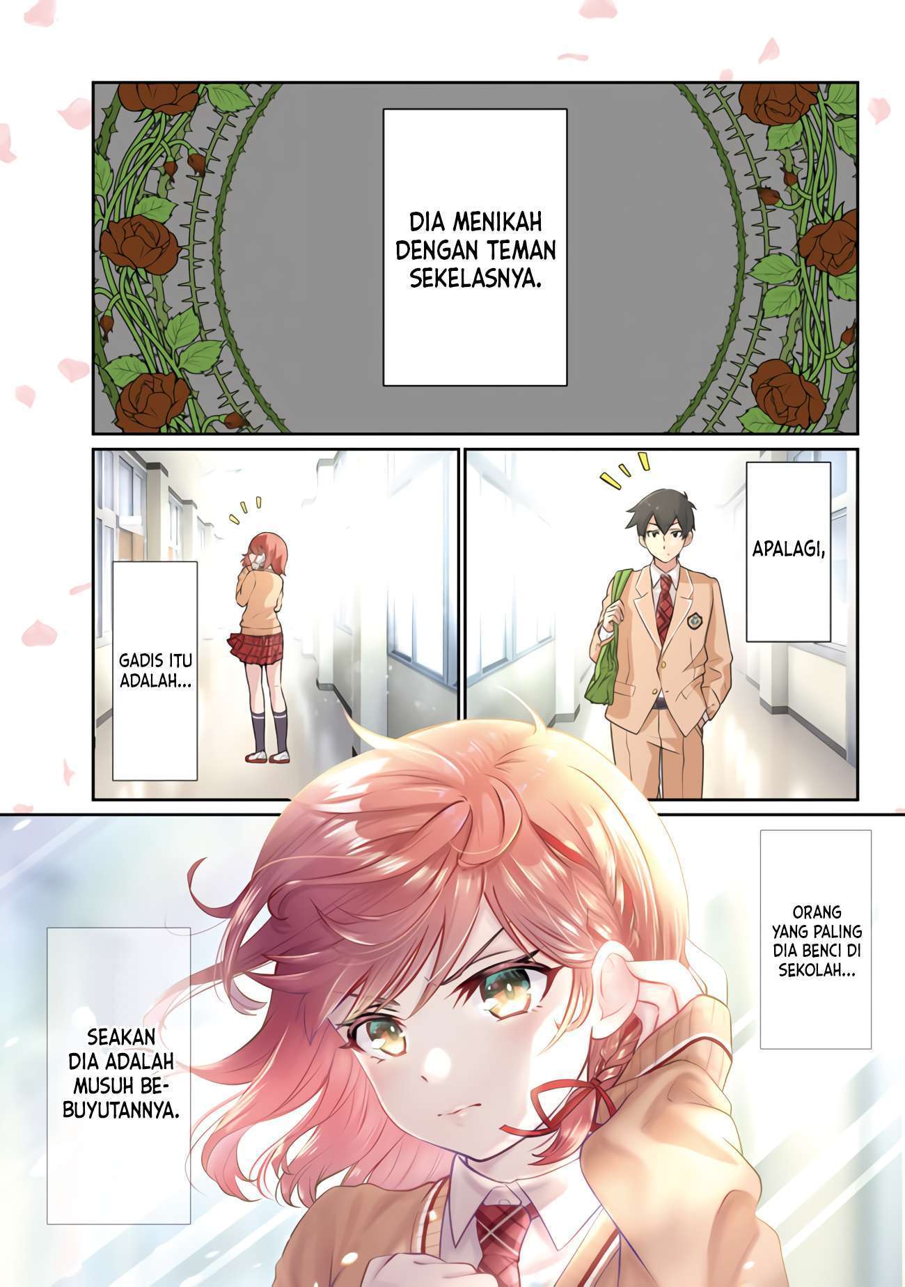 Class no Daikirai na Joshi to Kekkon suru Koto ni Natta. Chapter 1 - halaman 2