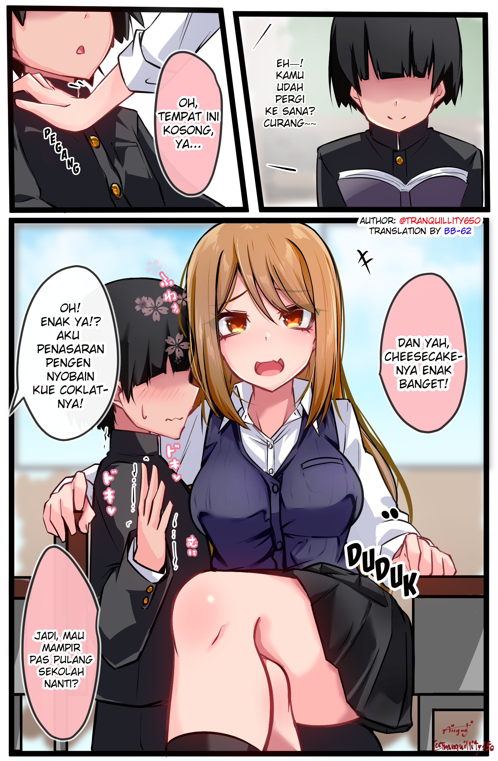 Class no Gal ni Kuuki Atsukai Sareteimasu Chapter 1 - halaman 1