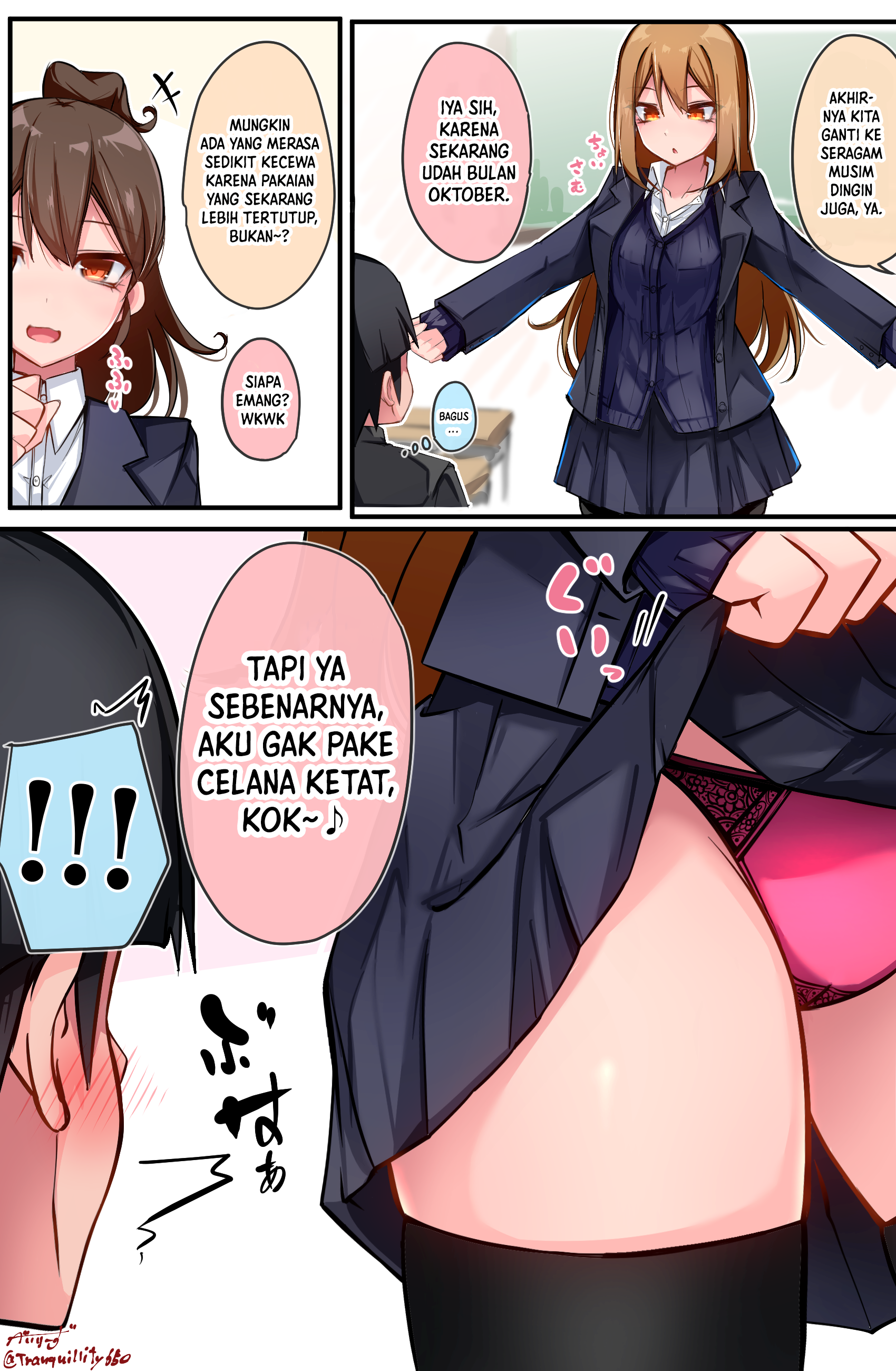 Class no Gal ni Kuuki Atsukai Sareteimasu Chapter 14 - halaman 2