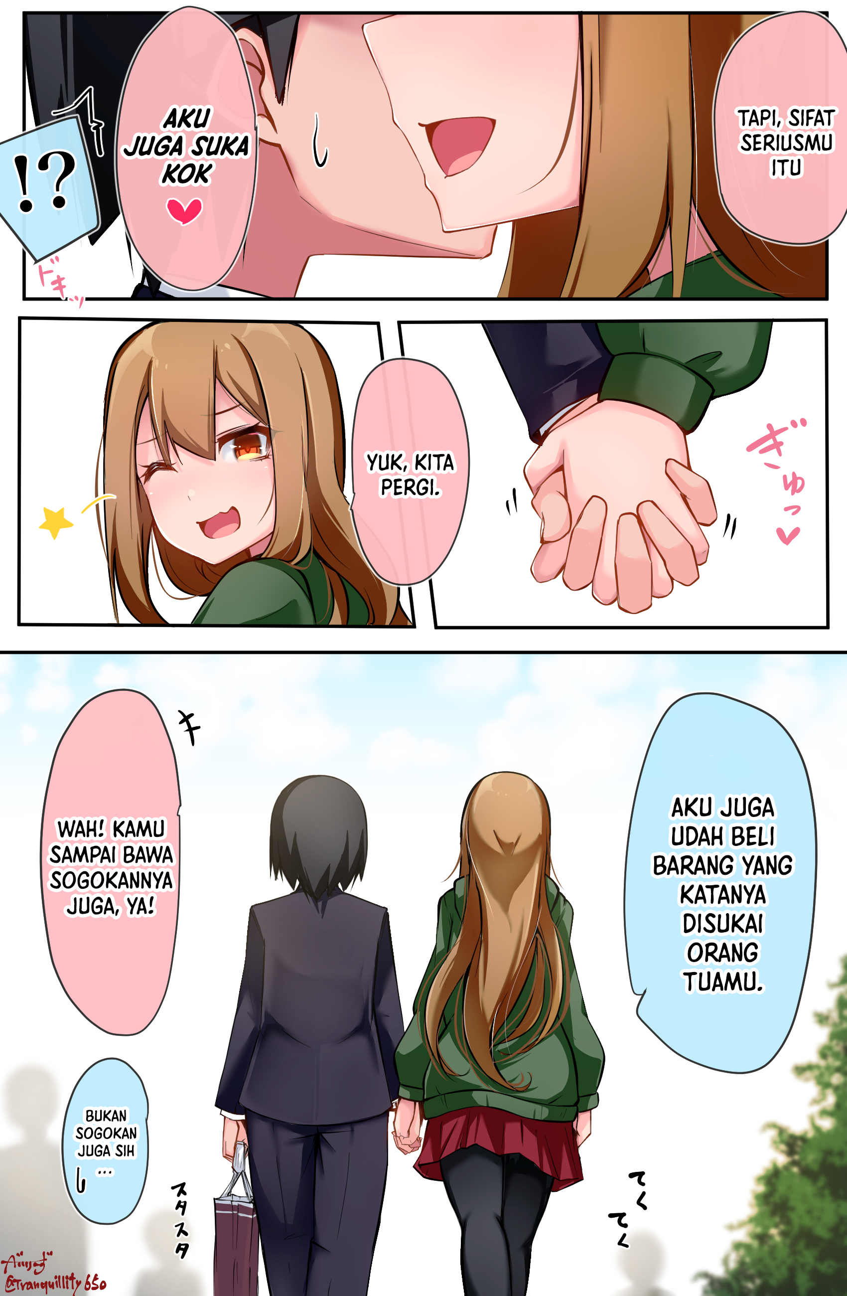 Class no Gal ni Kuuki Atsukai Sareteimasu Chapter 22 - halaman 3