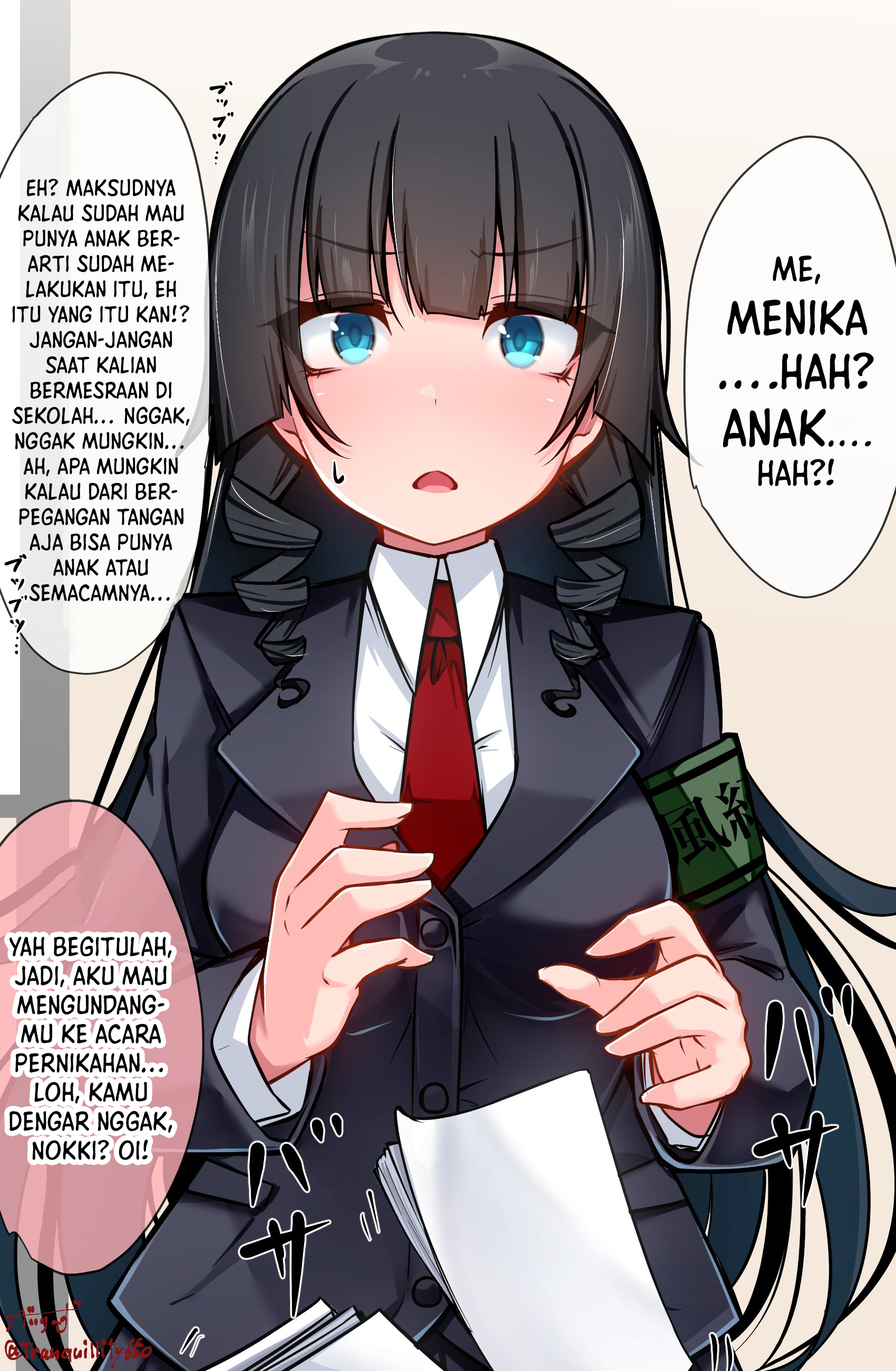 Class no Gal ni Kuuki Atsukai Sareteimasu Chapter 23.2 - halaman 1