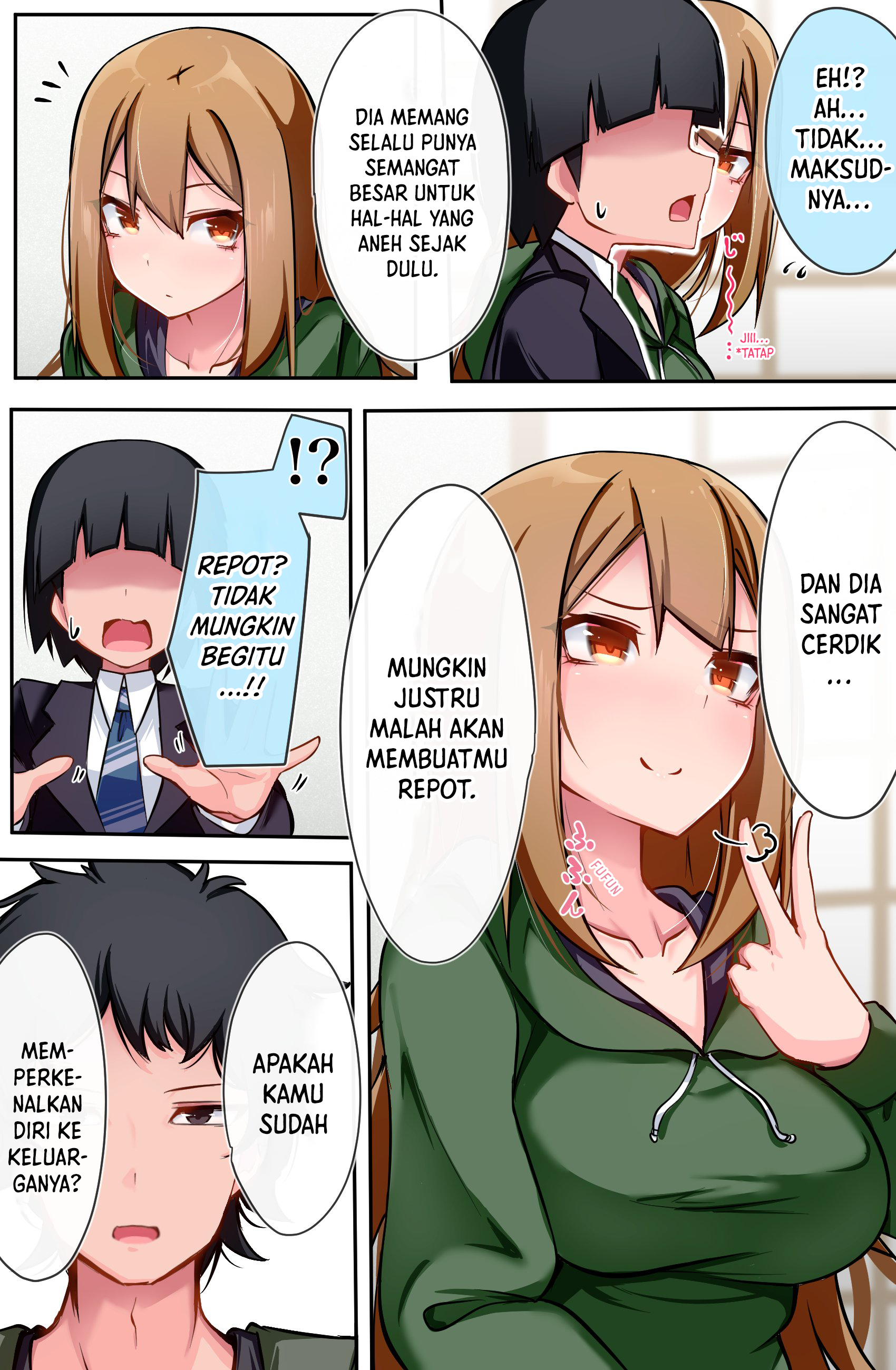 Class no Gal ni Kuuki Atsukai Sareteimasu Chapter 23 - halaman 4