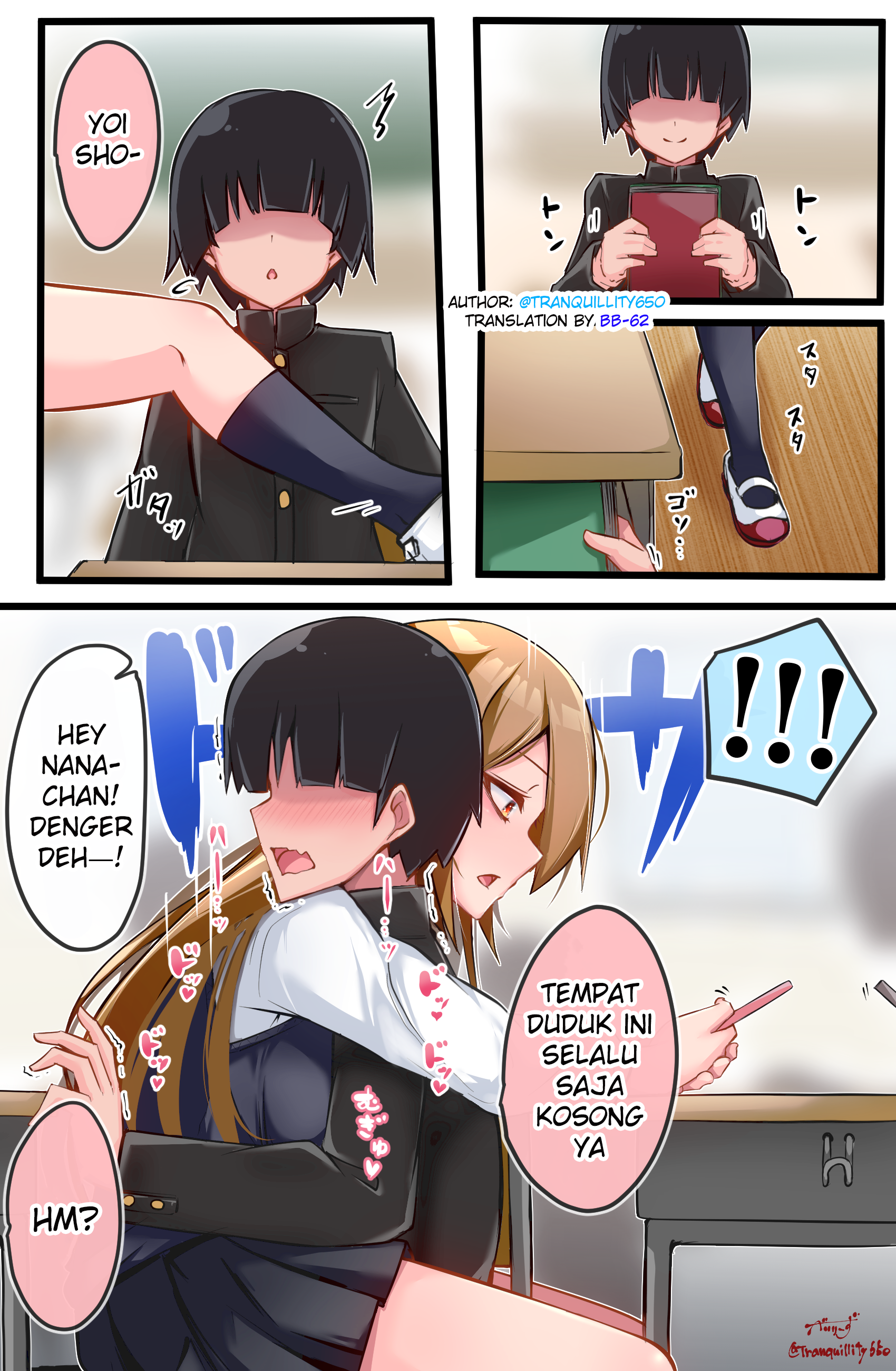 Class no Gal ni Kuuki Atsukai Sareteimasu Chapter 3 - halaman 1