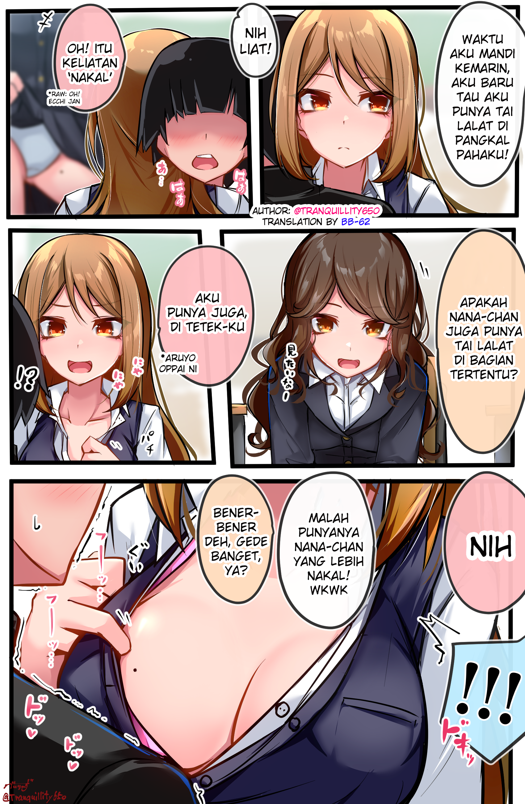 Class no Gal ni Kuuki Atsukai Sareteimasu Chapter 3 - halaman 2