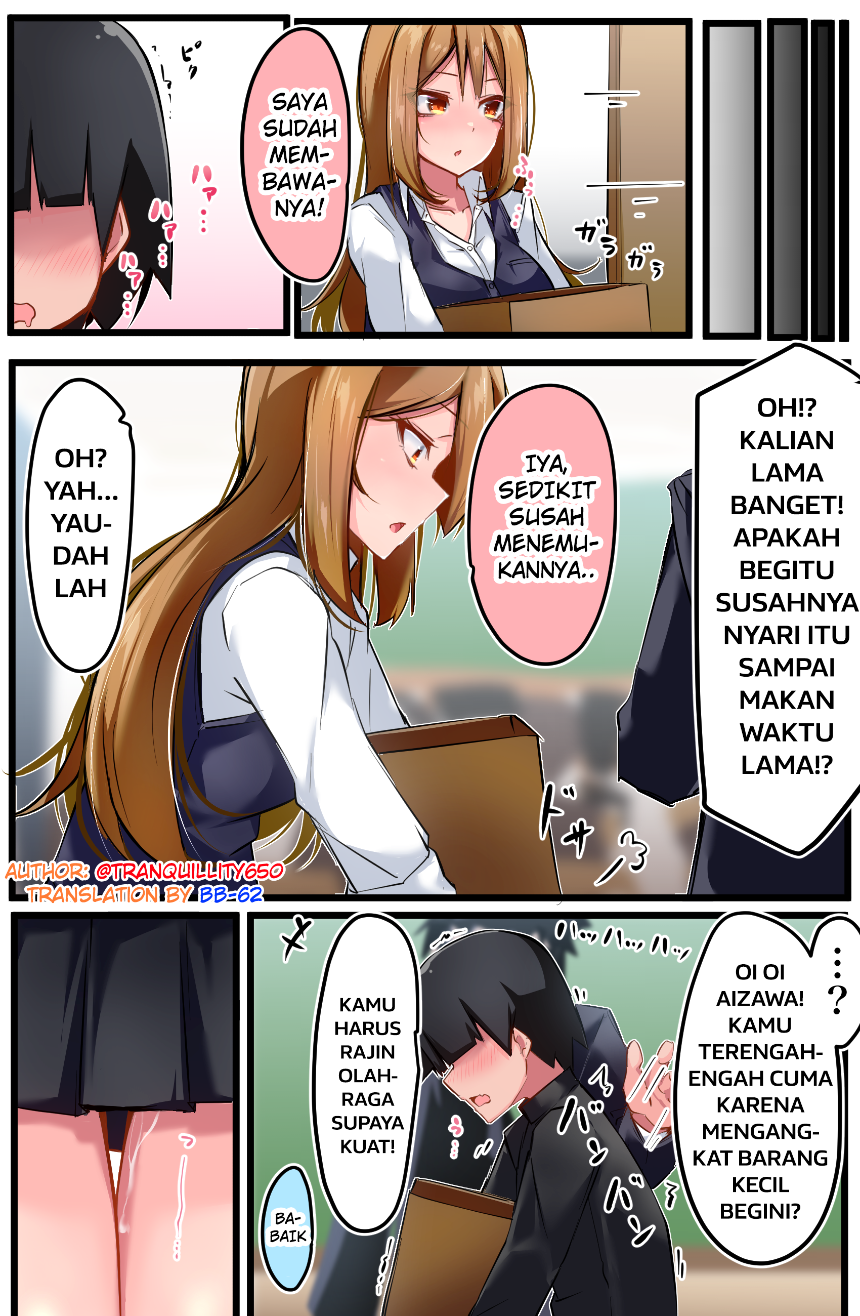 Class no Gal ni Kuuki Atsukai Sareteimasu Chapter 5 - halaman 4