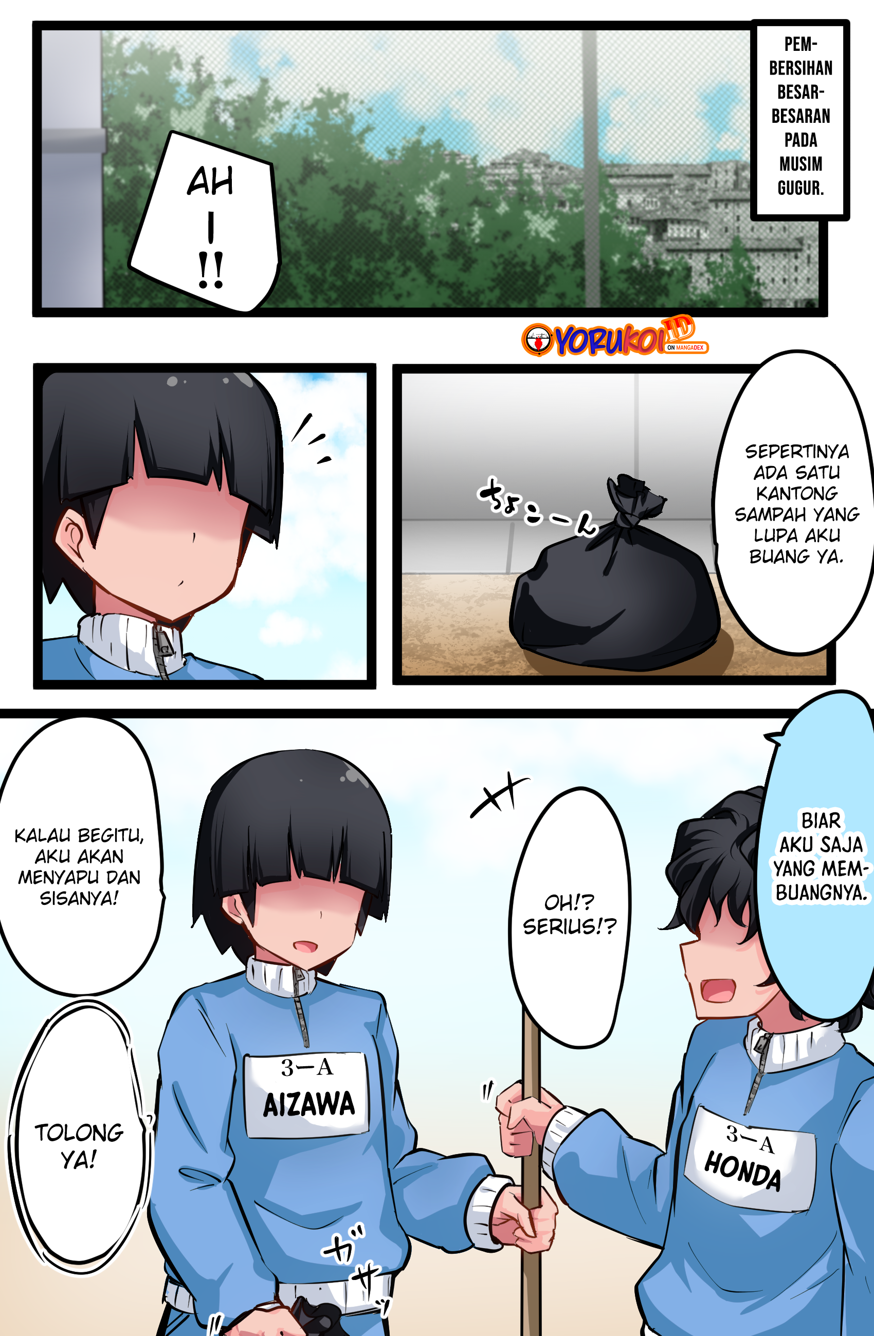 Class no Gal ni Kuuki Atsukai Sareteimasu Chapter 7 - halaman 1