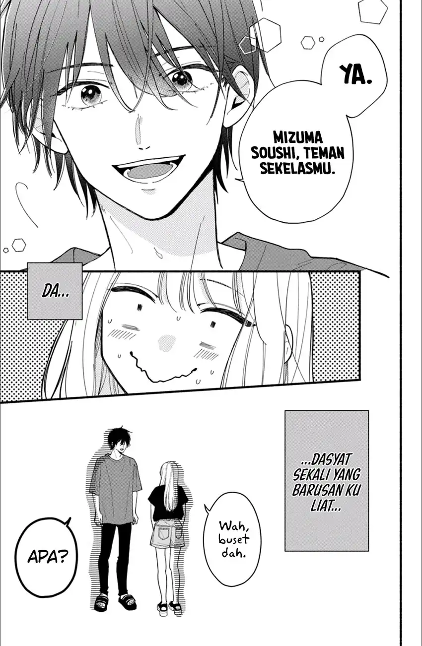 Class no Inkya ni Kareshi no Sainou ga Arisugiru Chapter 1.1 - halaman 14