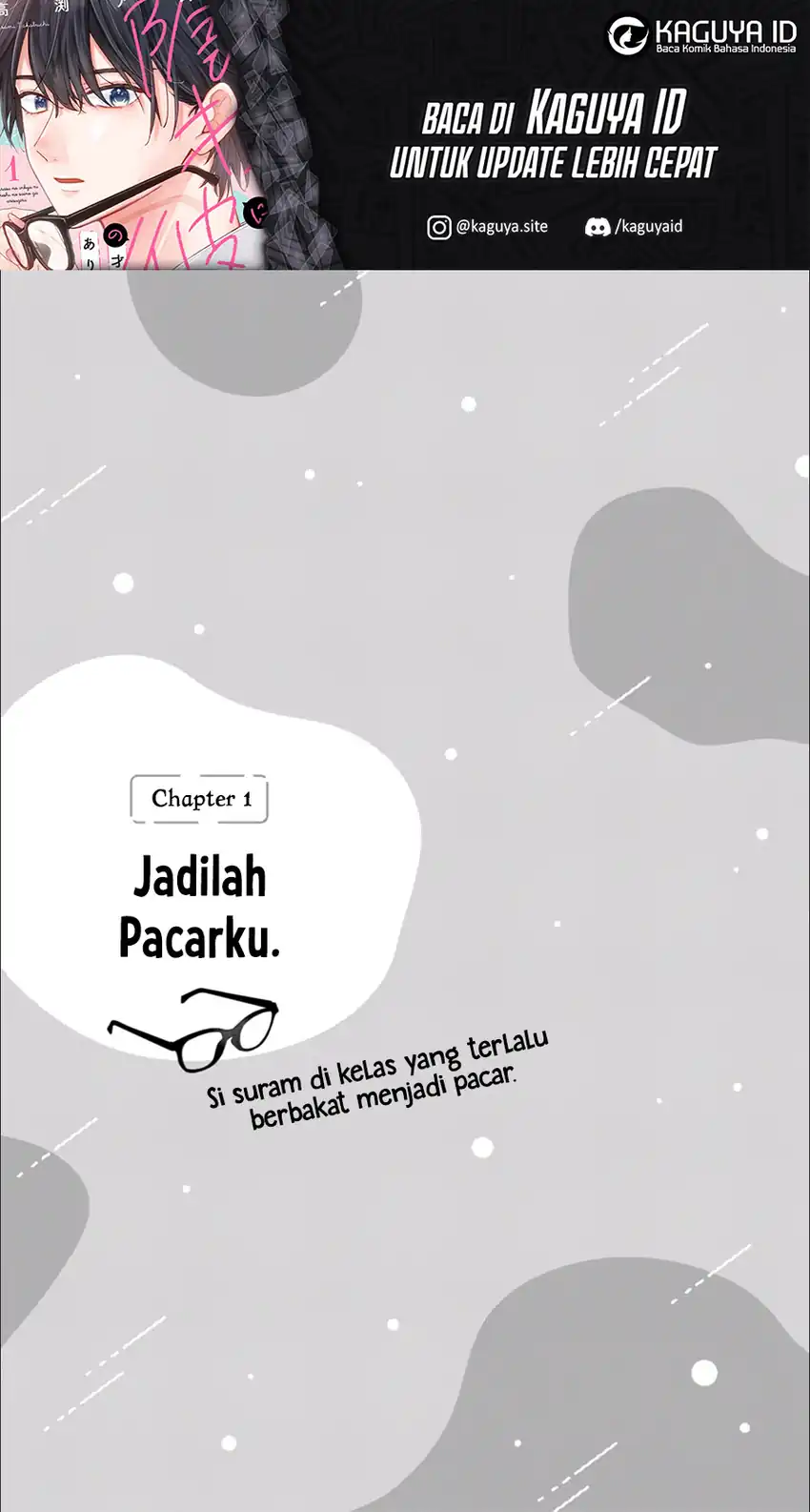 Class no Inkya ni Kareshi no Sainou ga Arisugiru Chapter 1.1 - halaman 2