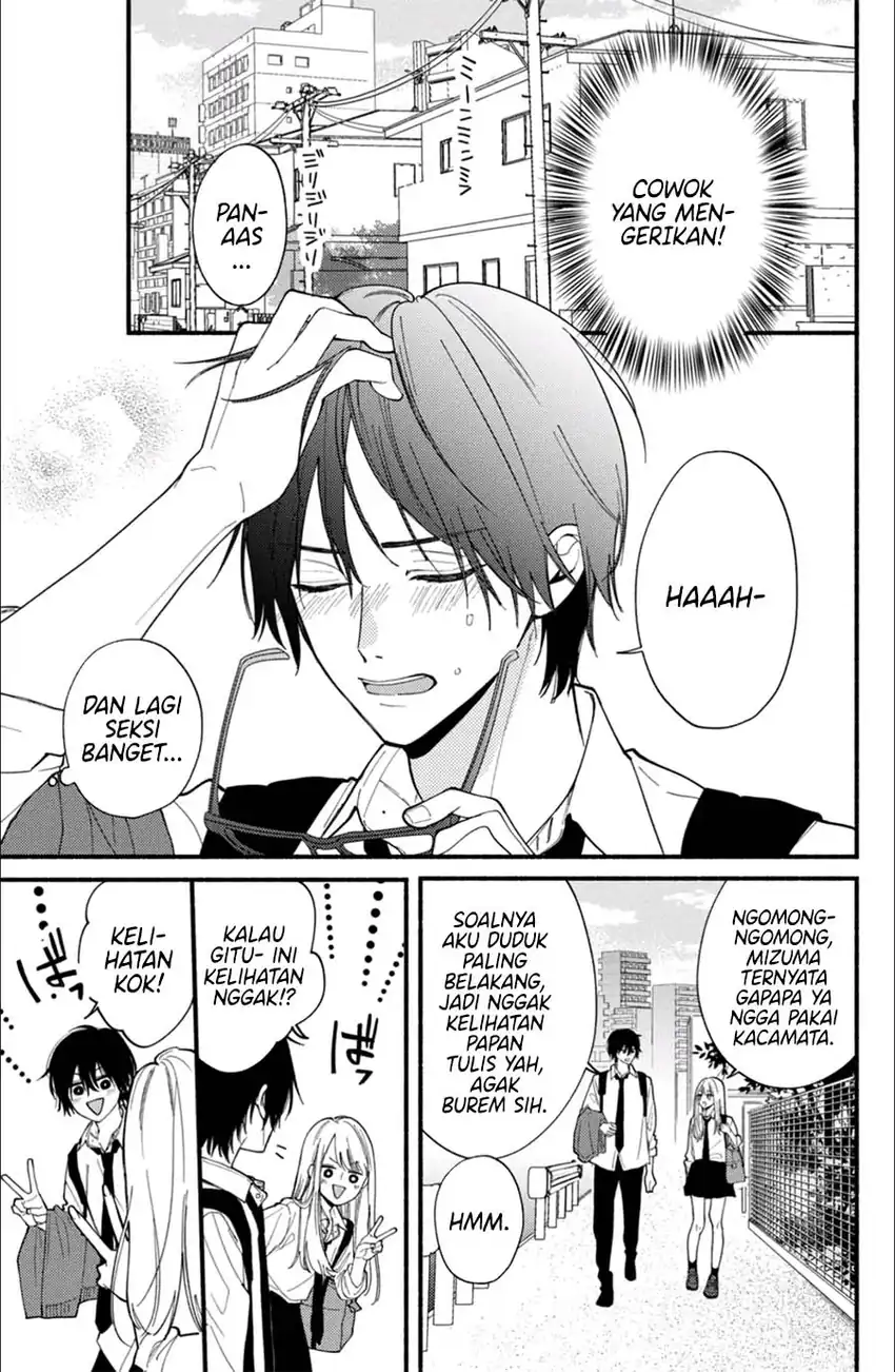 Class no Inkya ni Kareshi no Sainou ga Arisugiru Chapter 2.1 - halaman 12