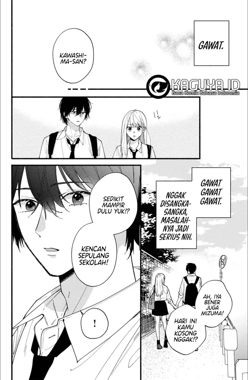 Class no Inkya ni Kareshi no Sainou ga Arisugiru Chapter 2.1 - halaman 19