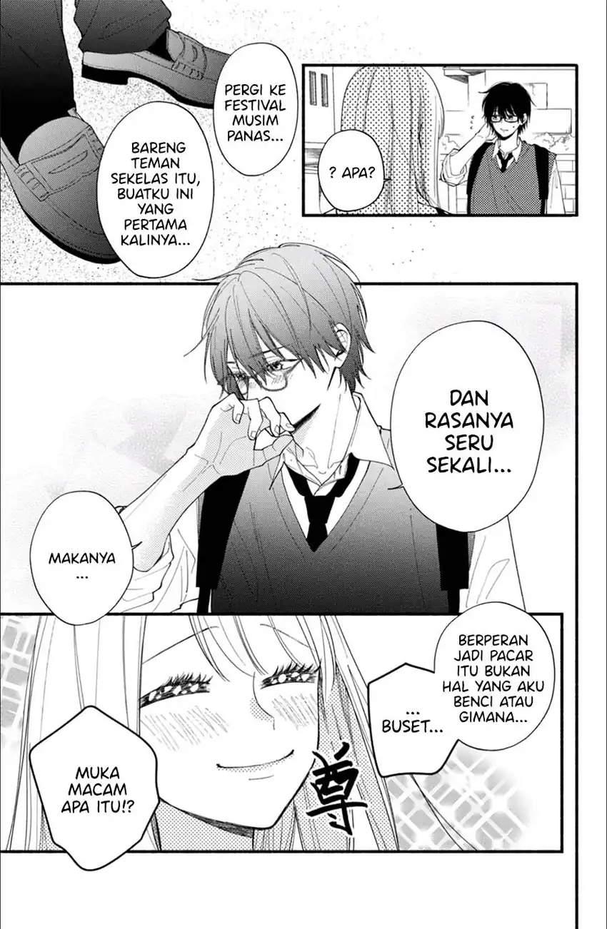 Class no Inkya ni Kareshi no Sainou ga Arisugiru Chapter 2.1 - halaman 6