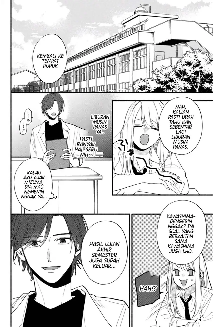 Class no Inkya ni Kareshi no Sainou ga Arisugiru Chapter 2.2 - halaman 19