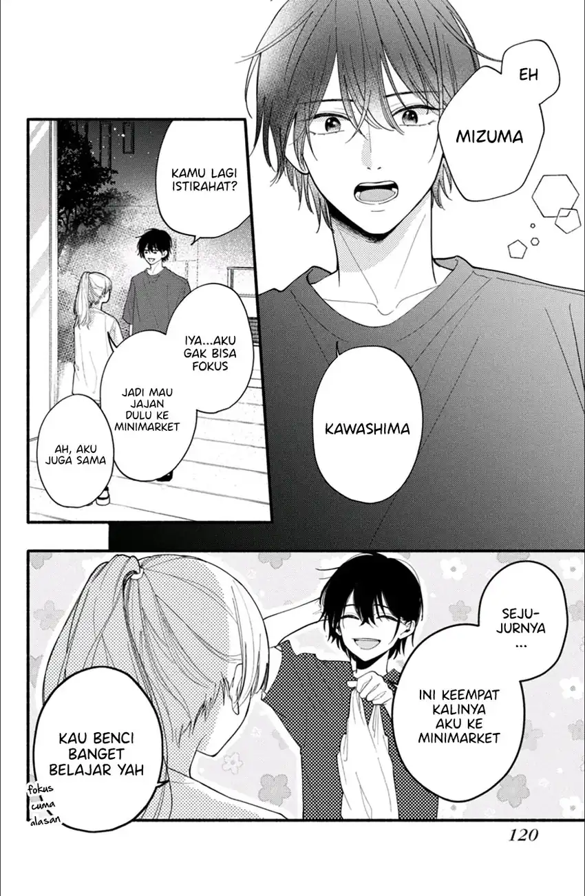 Class no Inkya ni Kareshi no Sainou ga Arisugiru Chapter 3.1 - halaman 19