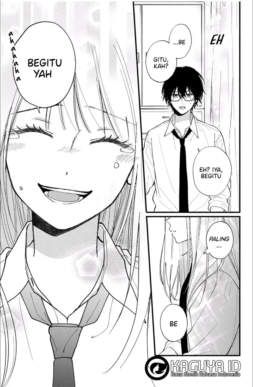 Class no Inkya ni Kareshi no Sainou ga Arisugiru Chapter 4.2 - halaman 13
