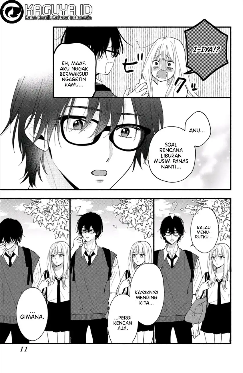 Class no Inkya ni Kareshi no Sainou ga Arisugiru Chapter 5.1 - halaman 10