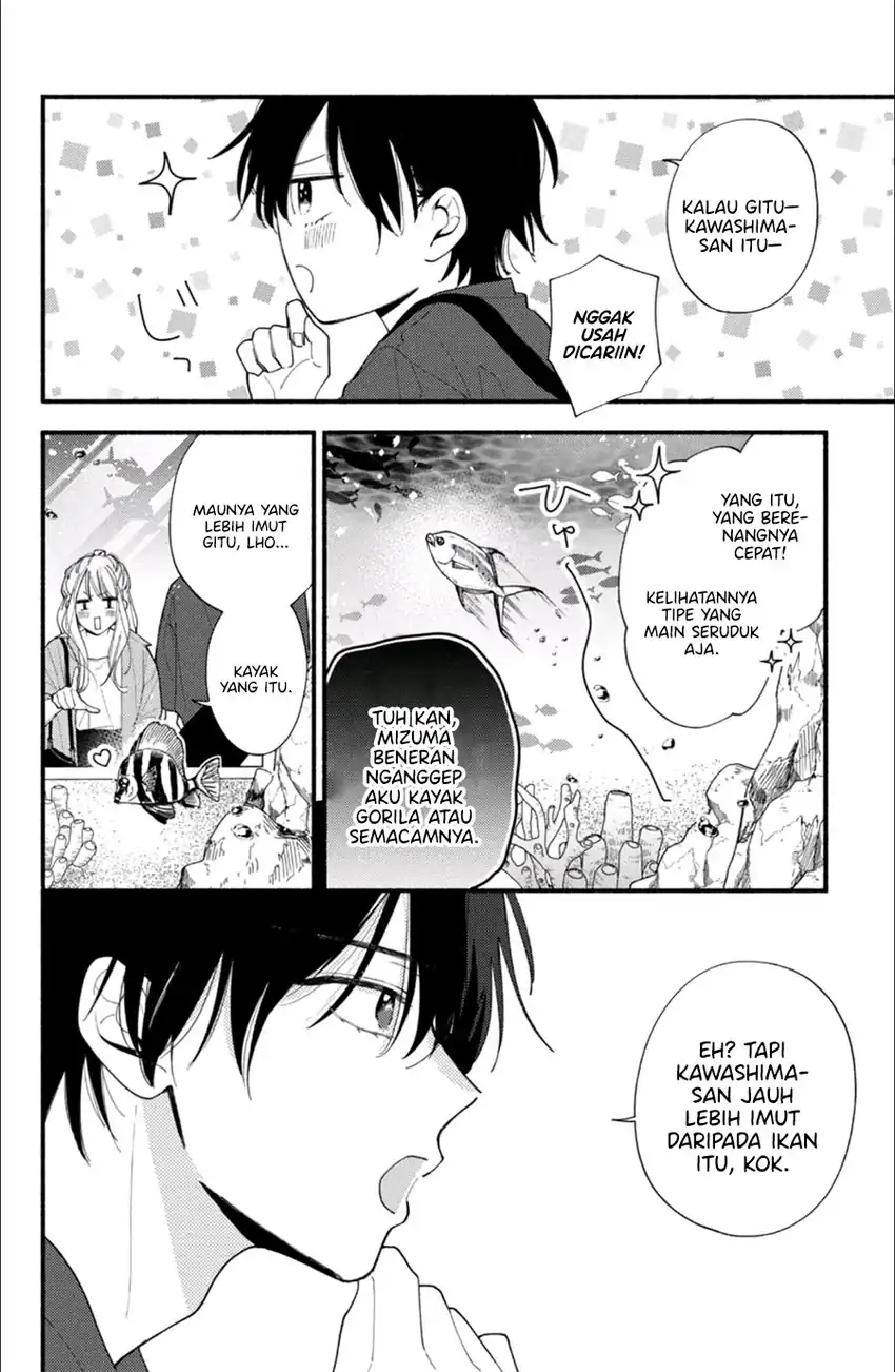 Class no Inkya ni Kareshi no Sainou ga Arisugiru Chapter 5.1 - halaman 15