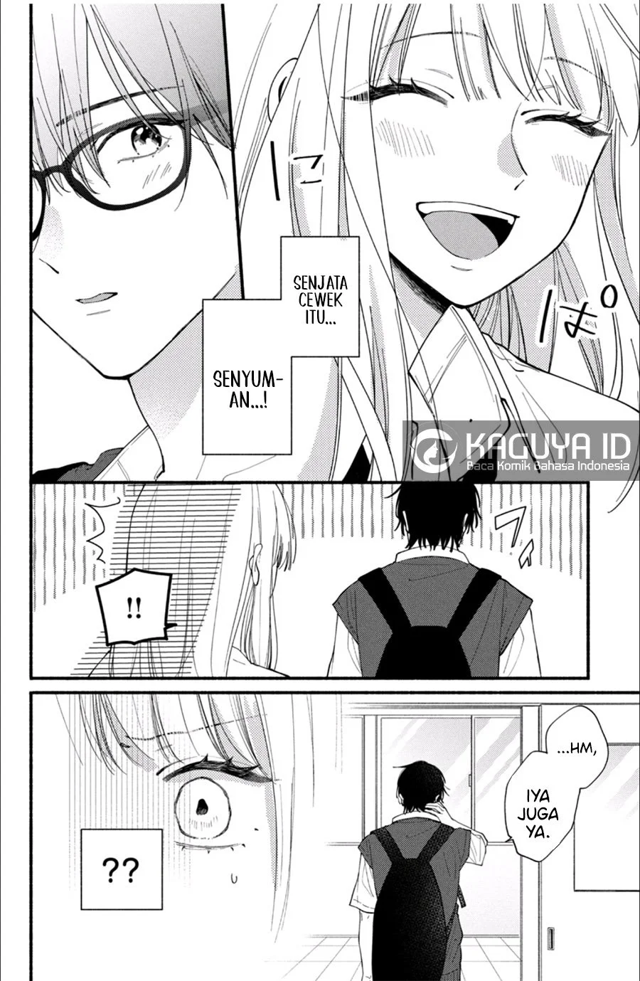 Class no Inkya ni Kareshi no Sainou ga Arisugiru Chapter 6.1 - halaman 20
