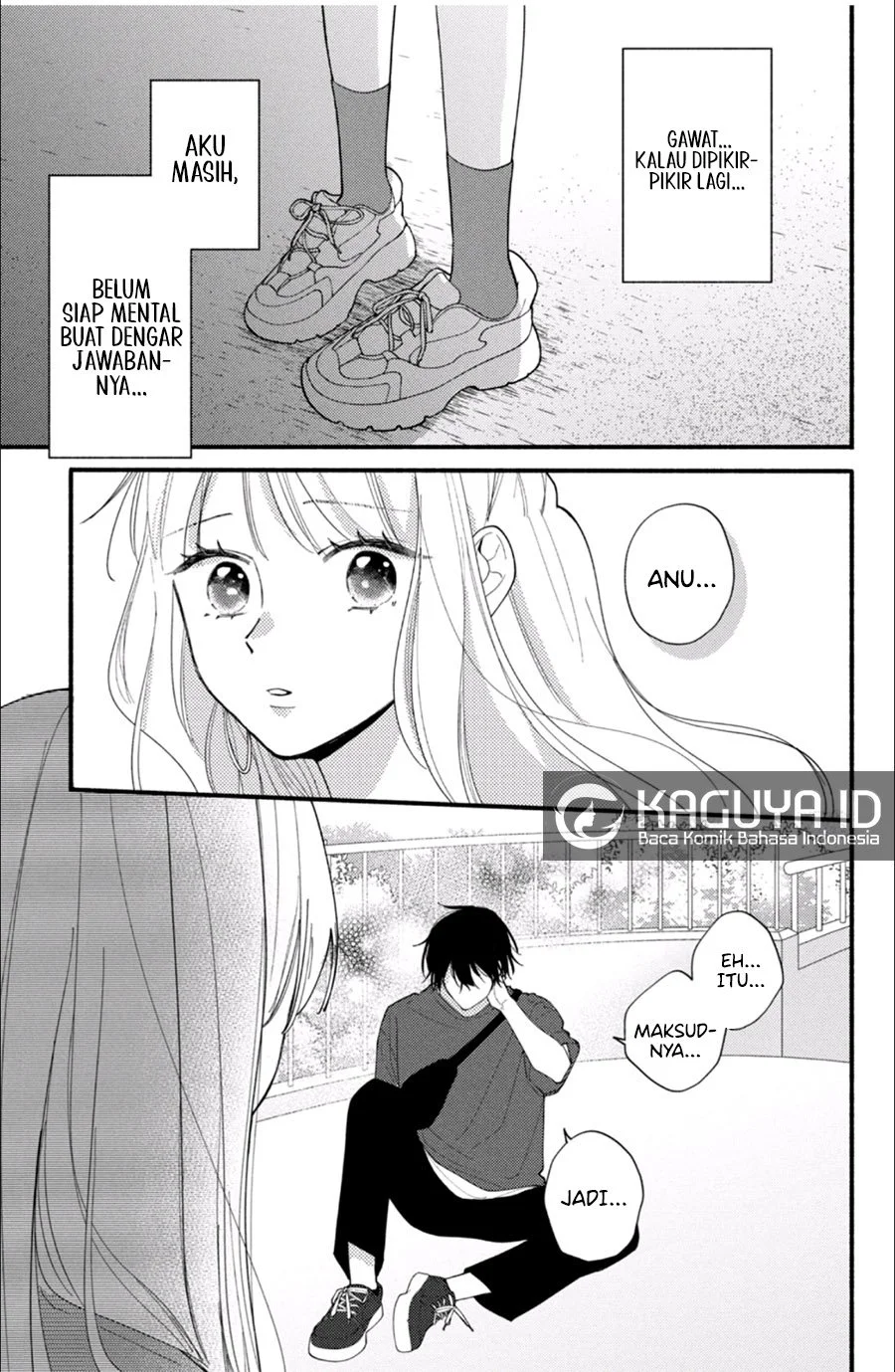 Class no Inkya ni Kareshi no Sainou ga Arisugiru Chapter 6.1 - halaman 3