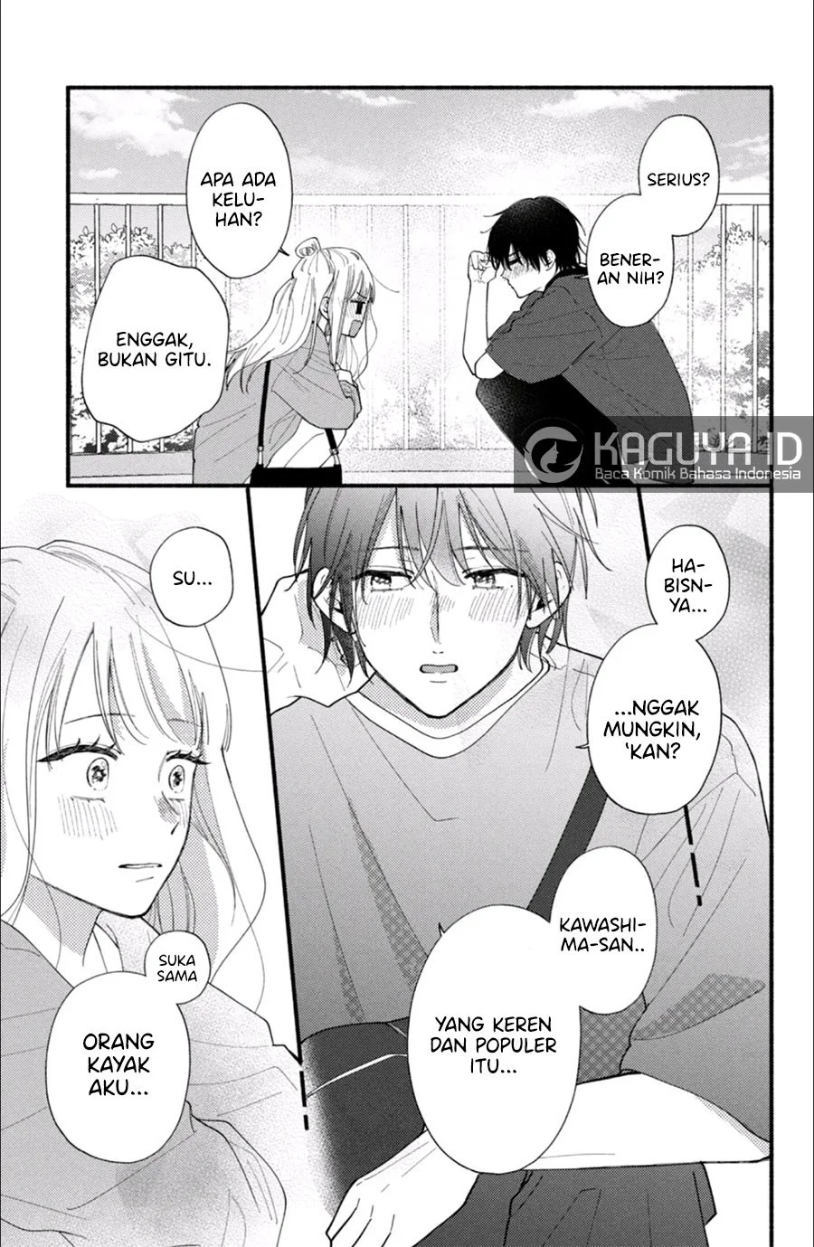 Class no Inkya ni Kareshi no Sainou ga Arisugiru Chapter 6.1 - halaman 5