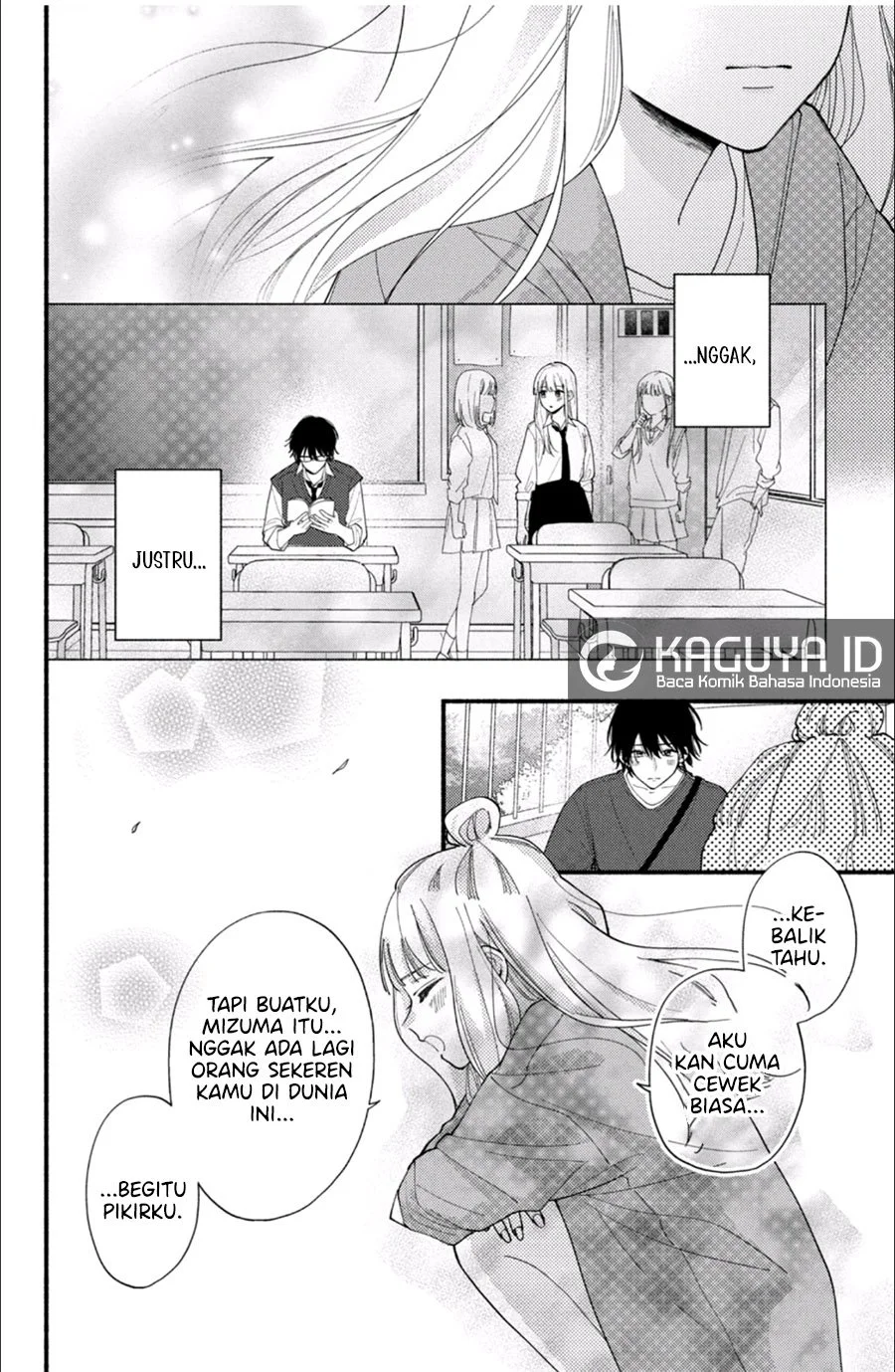 Class no Inkya ni Kareshi no Sainou ga Arisugiru Chapter 6.1 - halaman 6