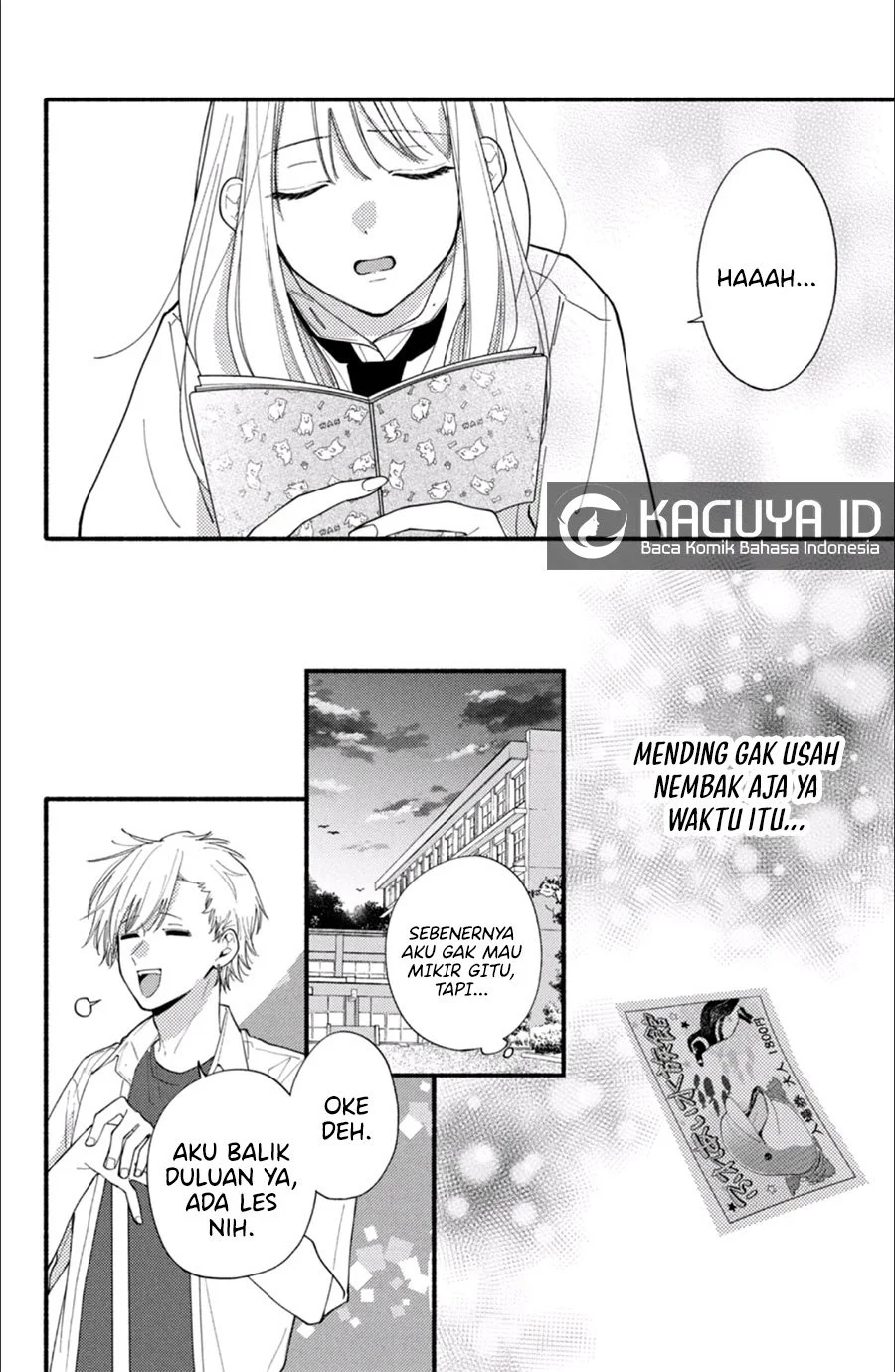 Class no Inkya ni Kareshi no Sainou ga Arisugiru Chapter 6.2 - halaman 4