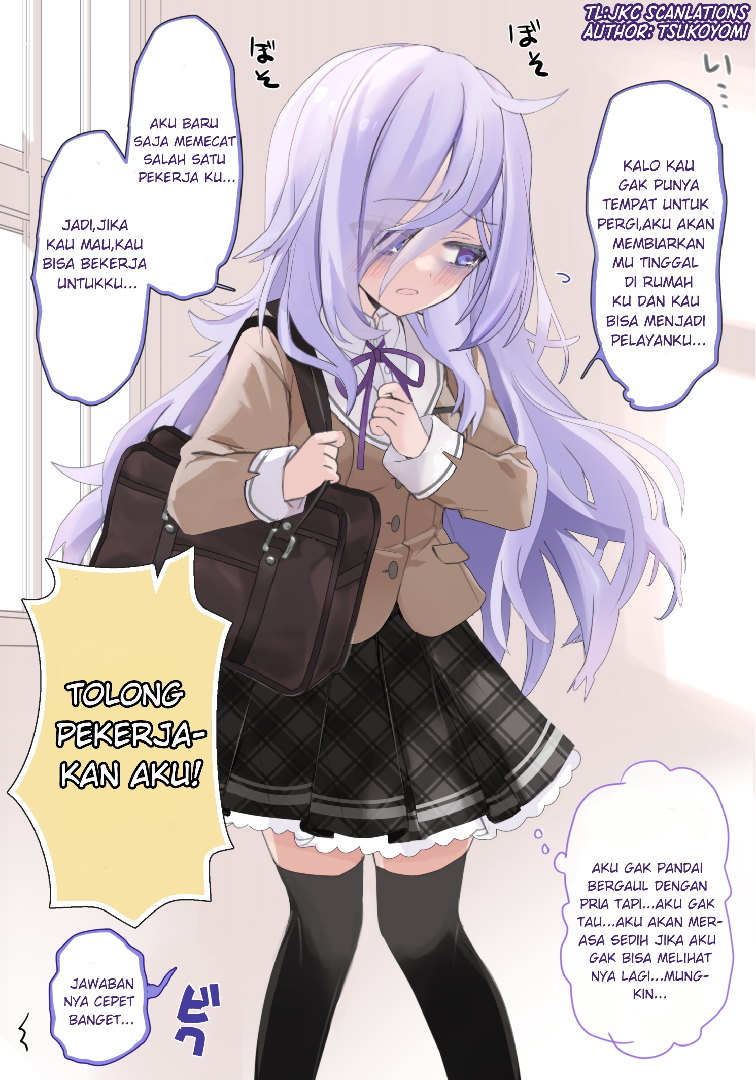 Class no Inkya Ojousama no Shitsuji ni Narimashita Chapter 1 - halaman 1