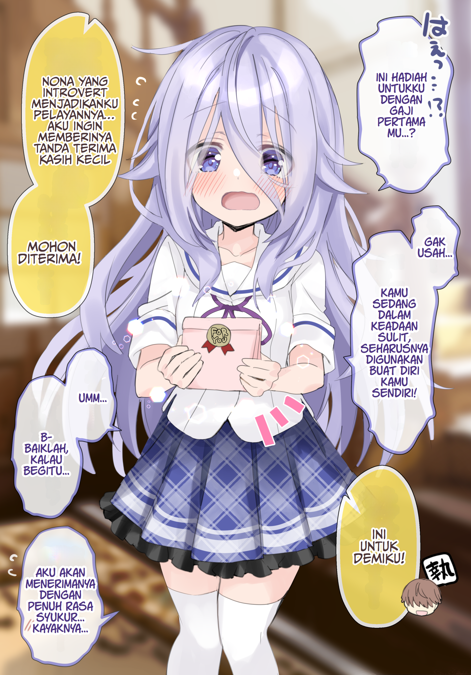 Class no Inkya Ojousama no Shitsuji ni Narimashita Chapter 9 - halaman 1