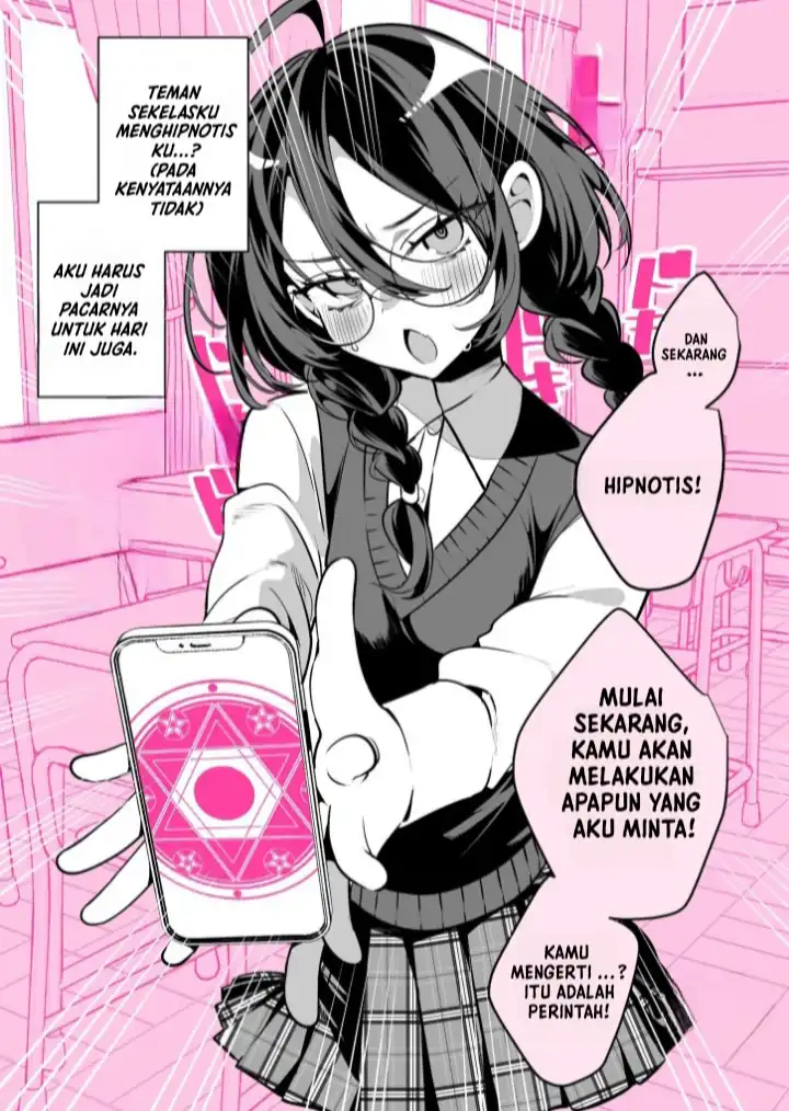 Class no Ko ni Saimin wo Kakerareta? Chapter 2 - halaman 1