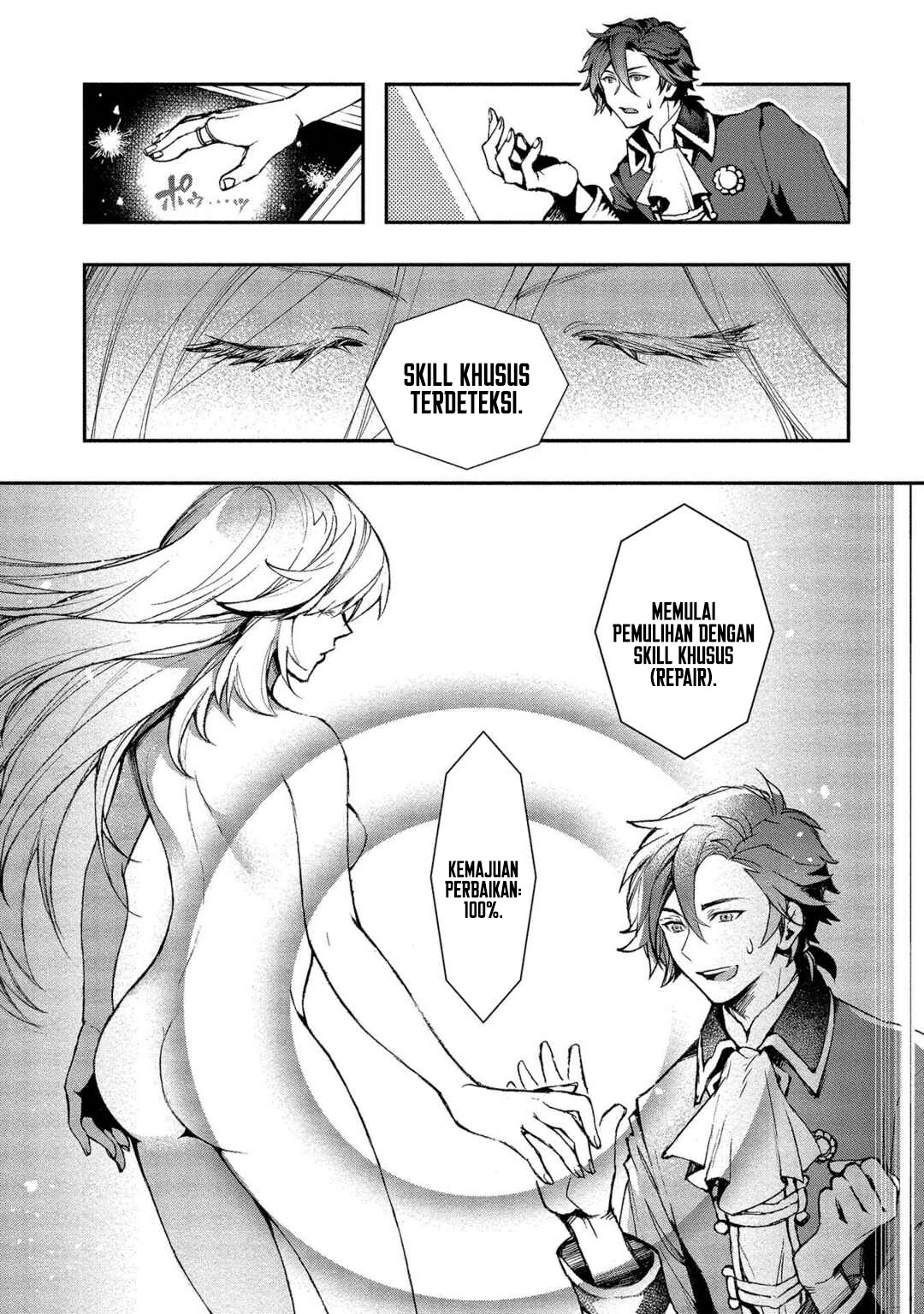 Class Shoukan ni Makikomareta Kyoushi, Hazure Skill de Kikai Shoujo wo Shuuri suru Chapter 1 - halaman 46