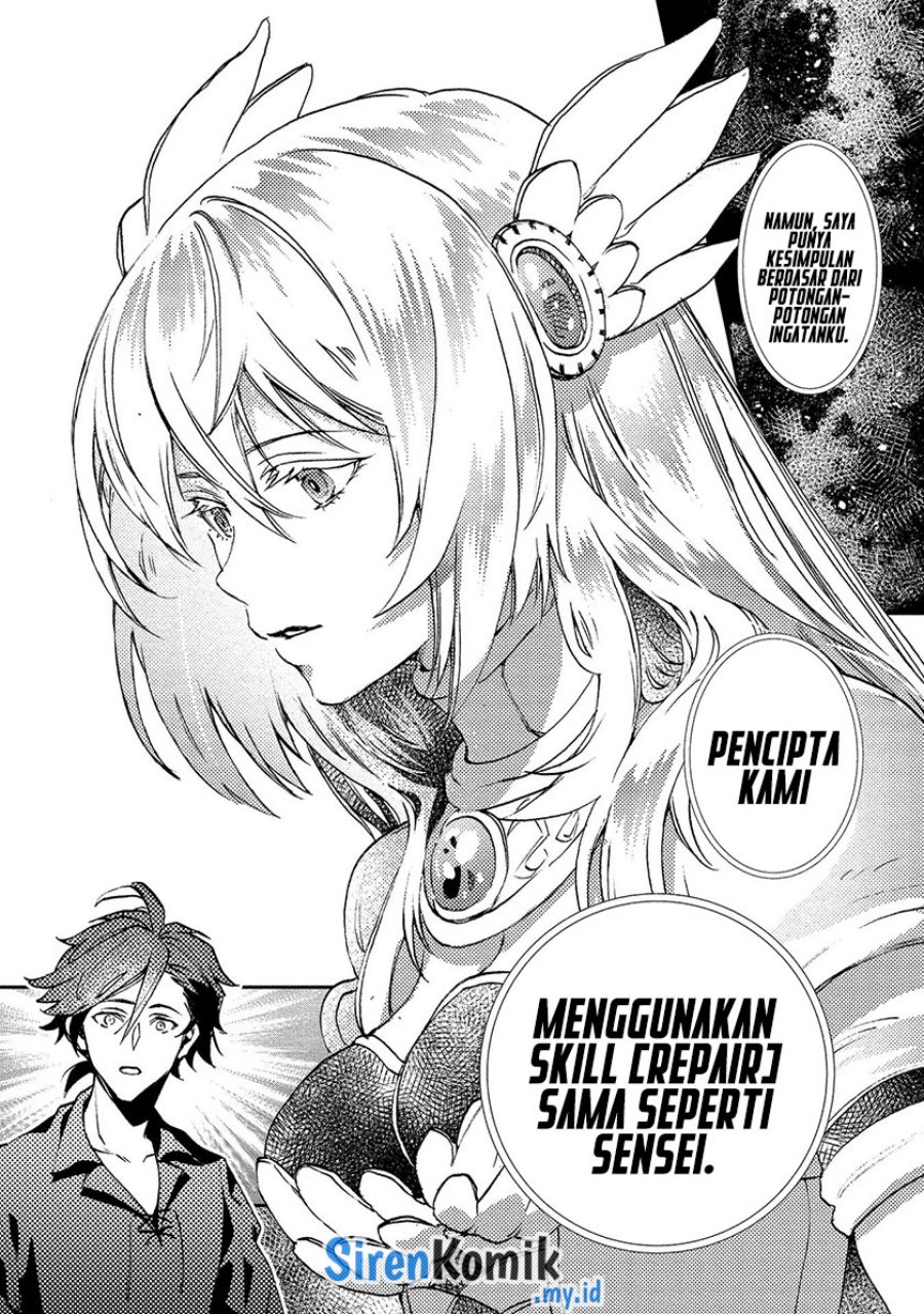 Class Shoukan ni Makikomareta Kyoushi, Hazure Sukiru de Kikai Shoujo wo Shuuri suru Chapter 4 - halaman 18