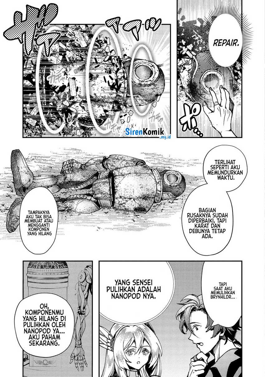 Class Shoukan ni Makikomareta Kyoushi, Hazure Sukiru de Kikai Shoujo wo Shuuri suru Chapter 6 - halaman 8