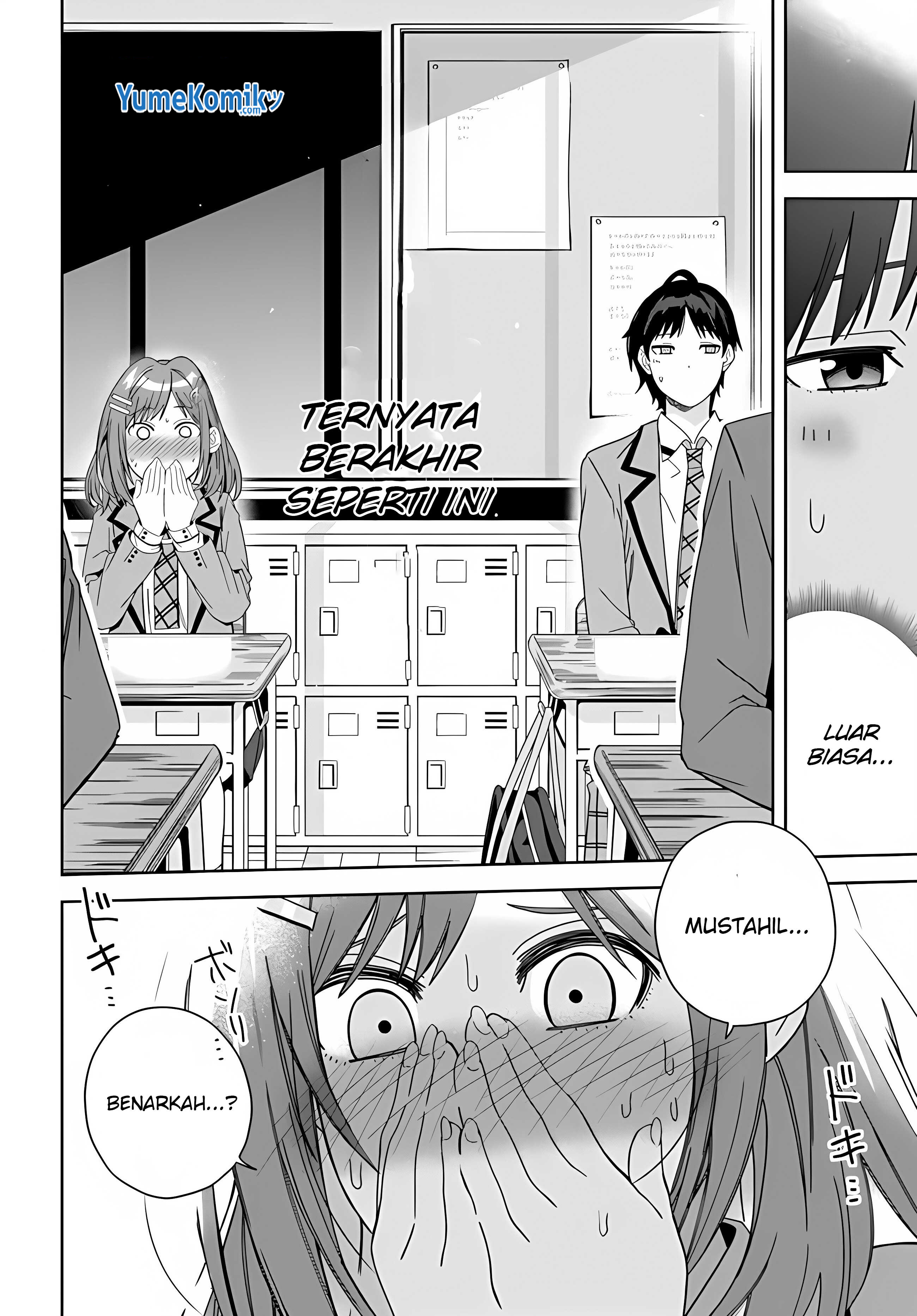 Classmate no Moto Idol ga, Tonikaku Kyodou Fushin nan desu. Chapter 1 - halaman 10