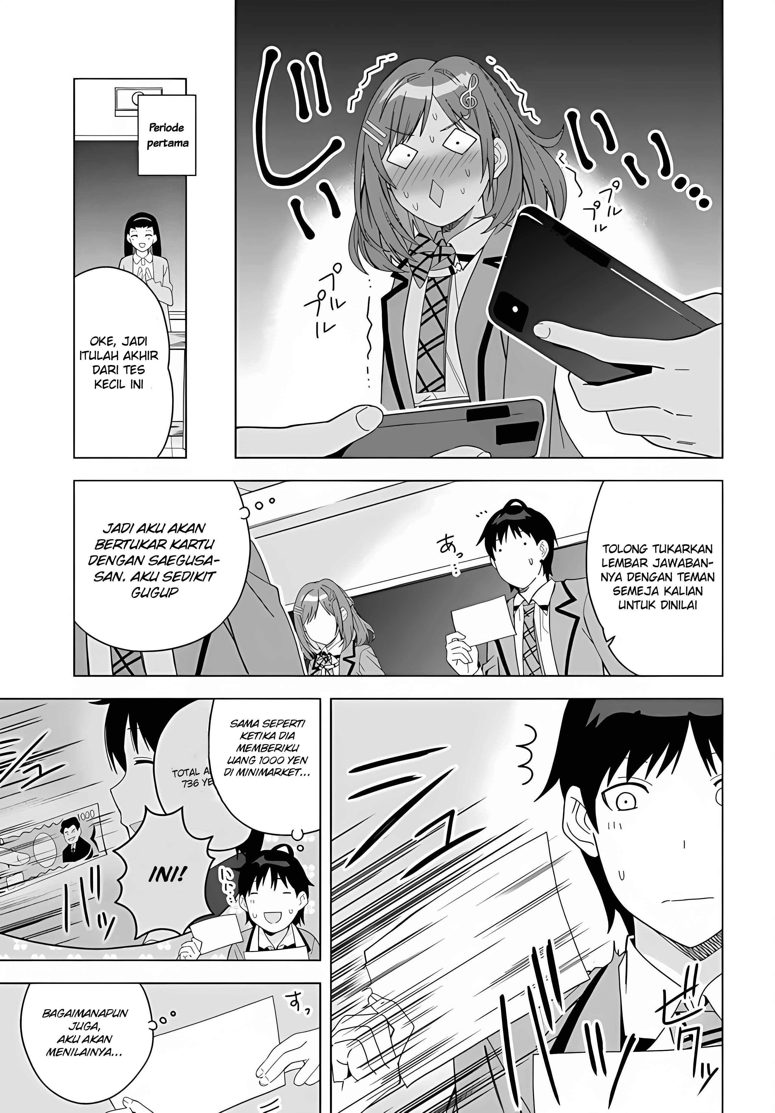 Classmate no Moto Idol ga, Tonikaku Kyodou Fushin nan desu. Chapter 1 - halaman 13