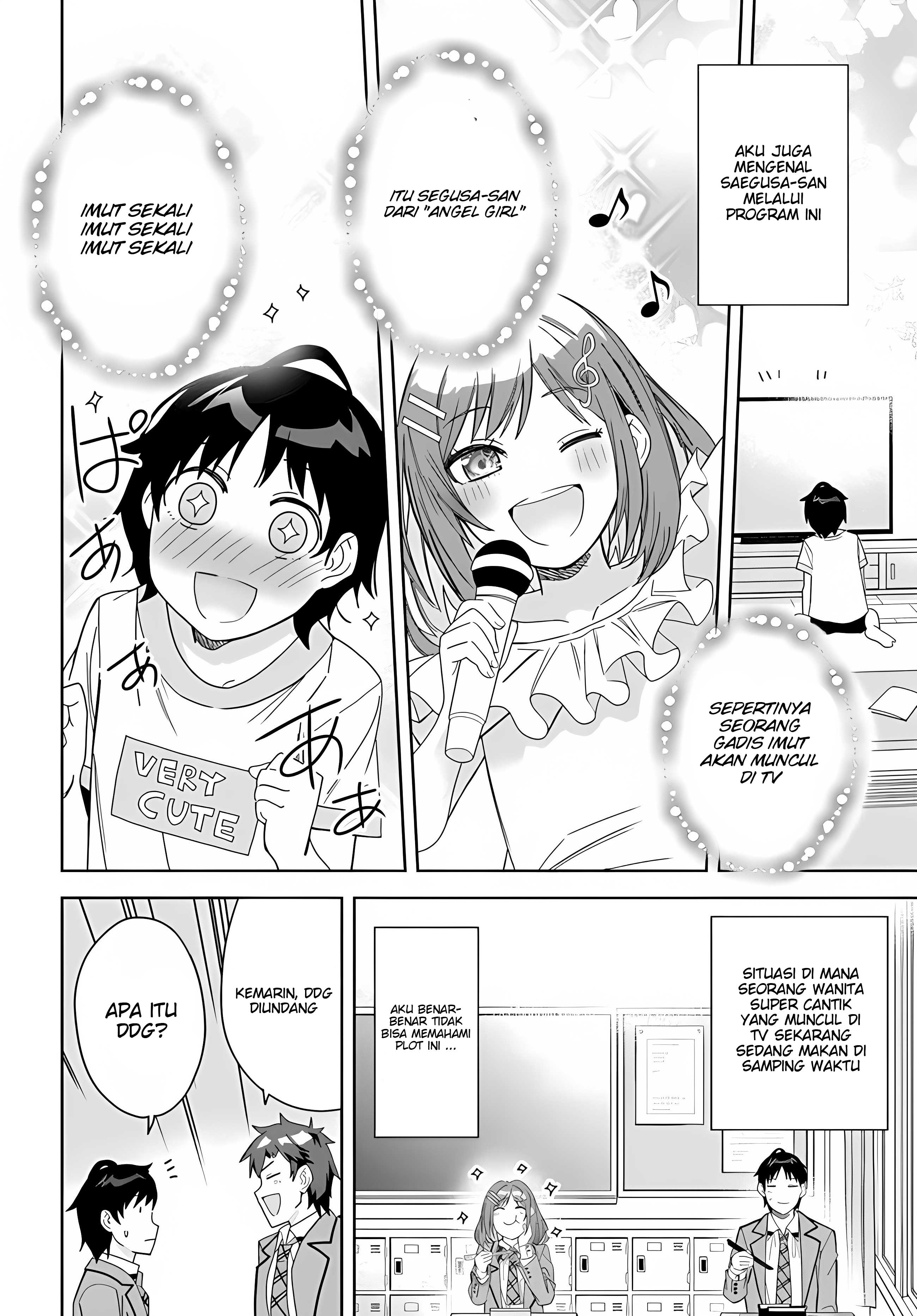 Classmate no Moto Idol ga, Tonikaku Kyodou Fushin nan desu. Chapter 1 - halaman 20