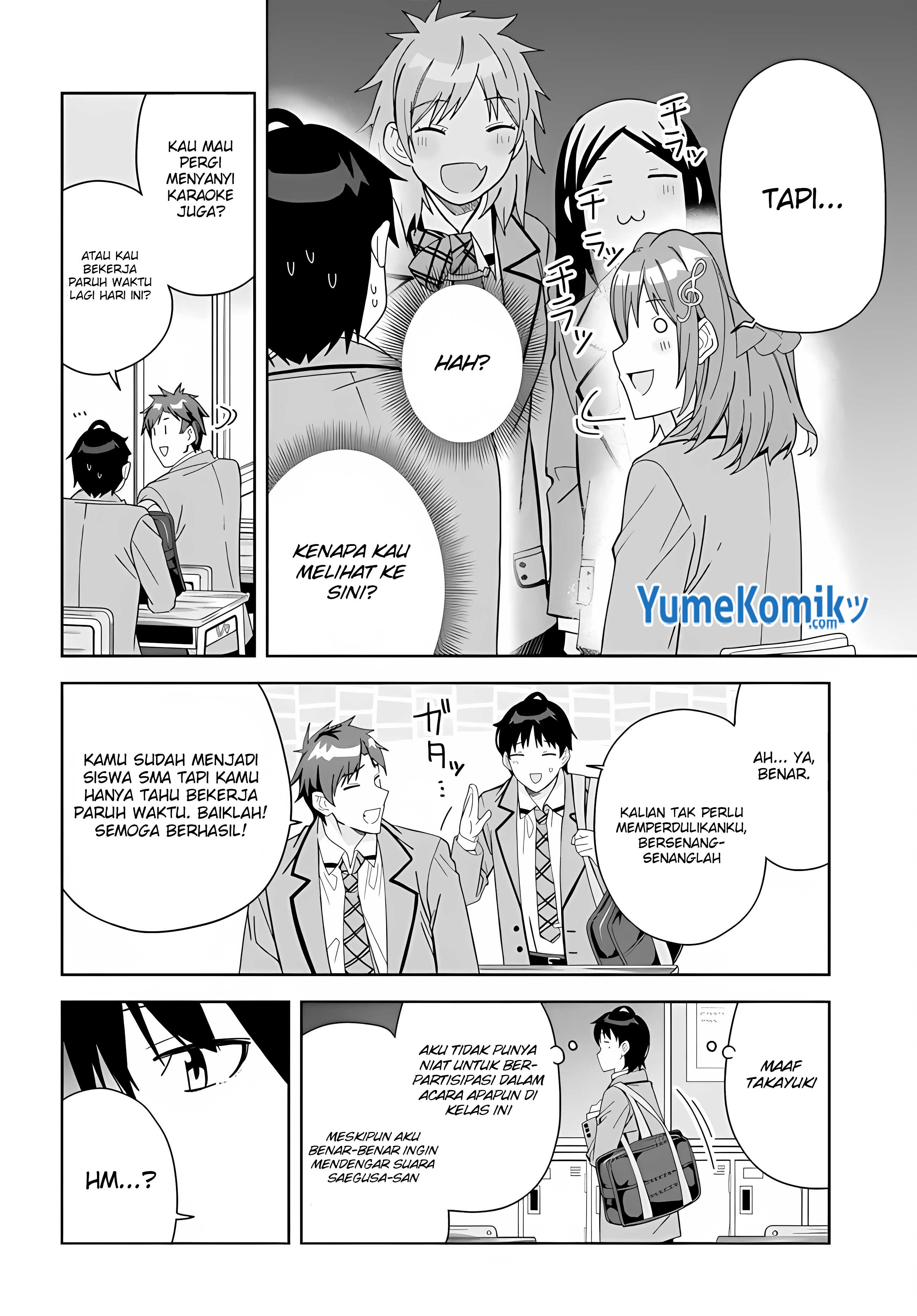 Classmate no Moto Idol ga, Tonikaku Kyodou Fushin nan desu. Chapter 1 - halaman 26