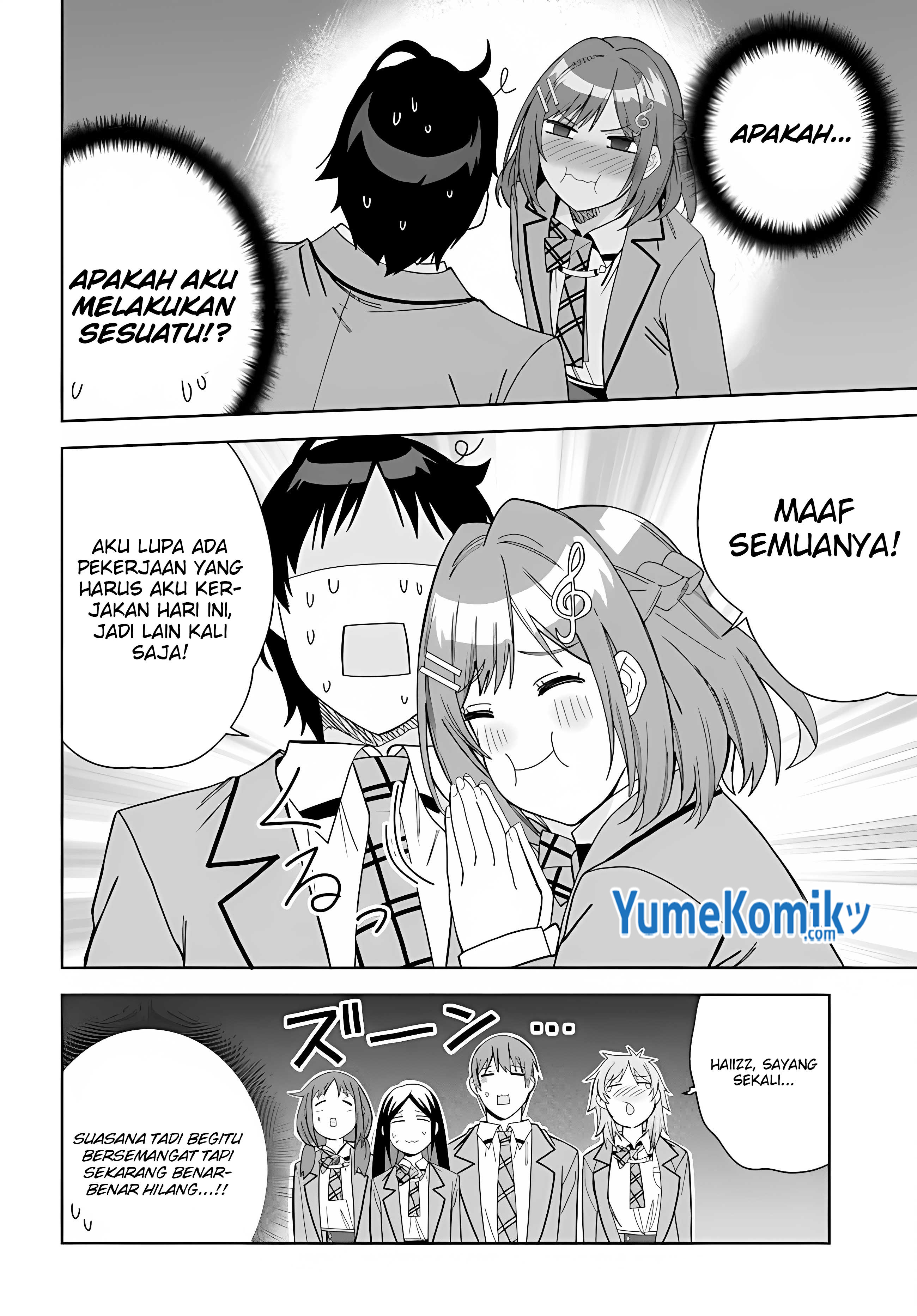 Classmate no Moto Idol ga, Tonikaku Kyodou Fushin nan desu. Chapter 1 - halaman 28