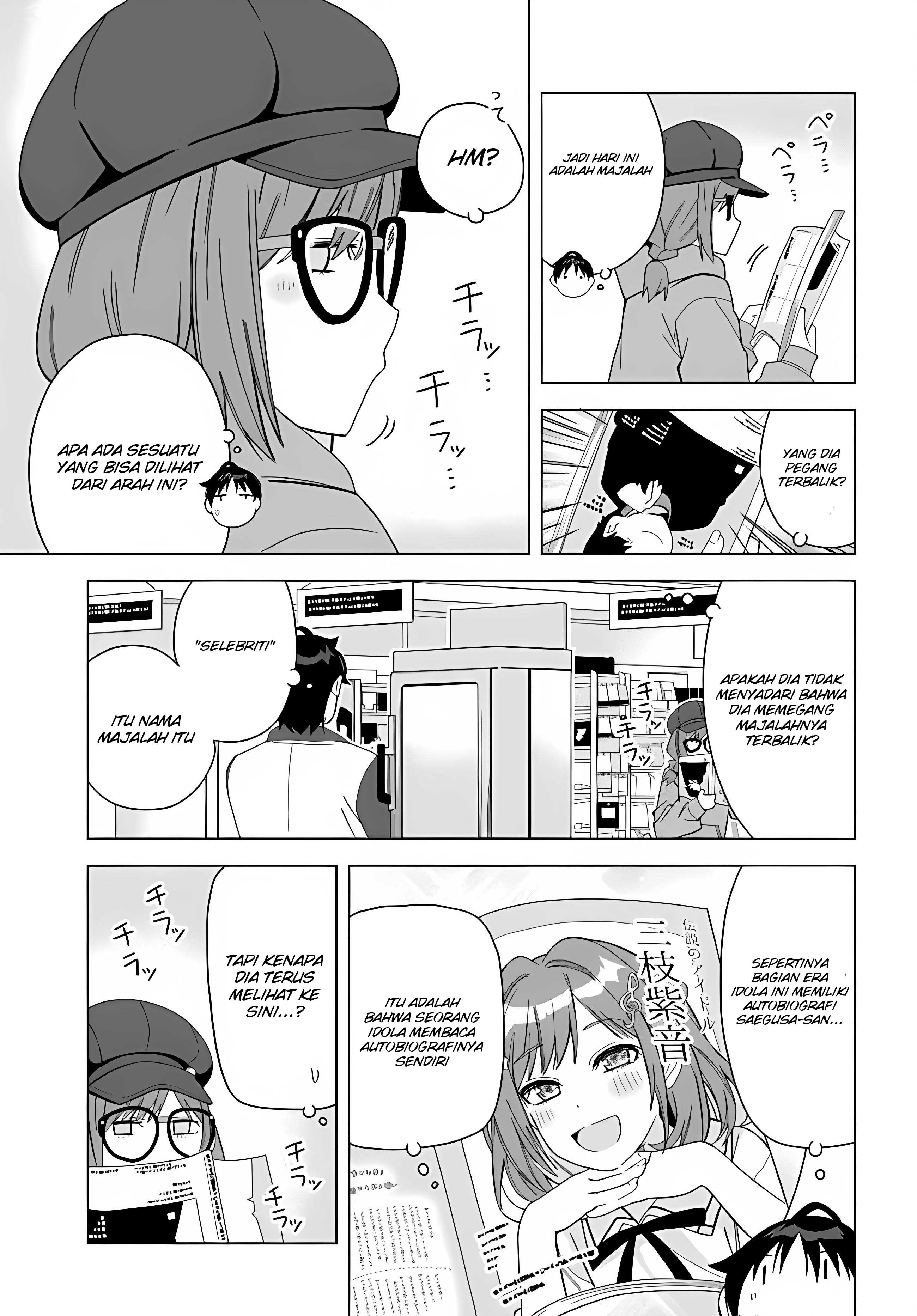 Classmate no Moto Idol ga, Tonikaku Kyodou Fushin nan desu. Chapter 1 - halaman 31