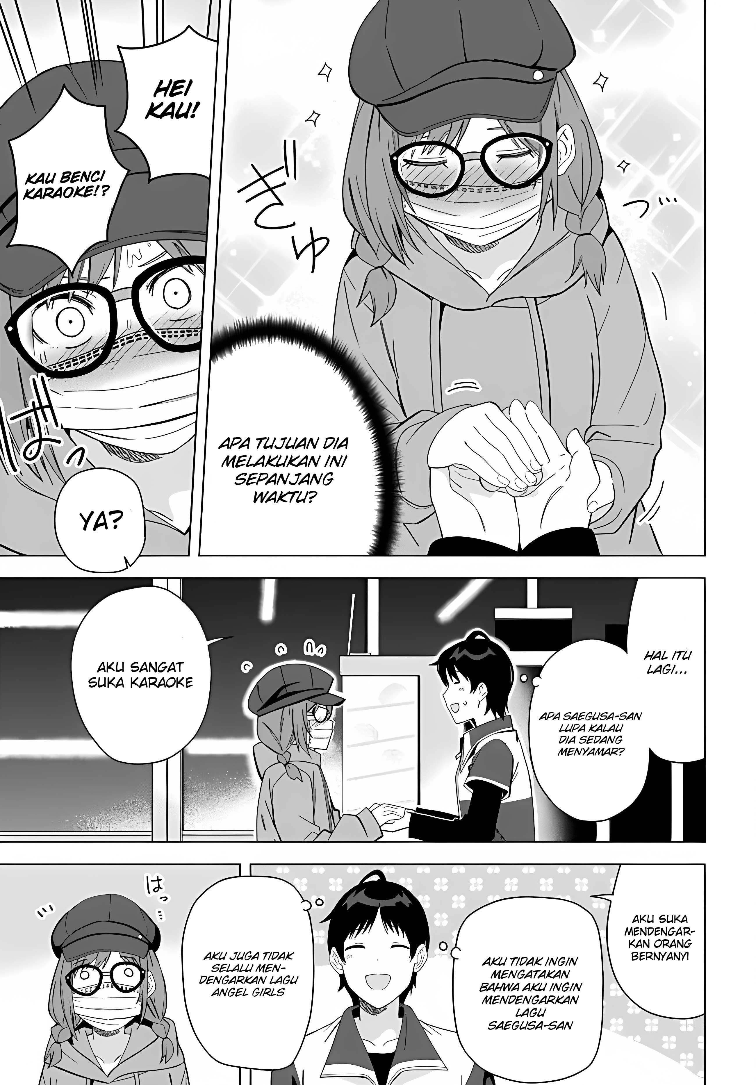 Classmate no Moto Idol ga, Tonikaku Kyodou Fushin nan desu. Chapter 1 - halaman 33