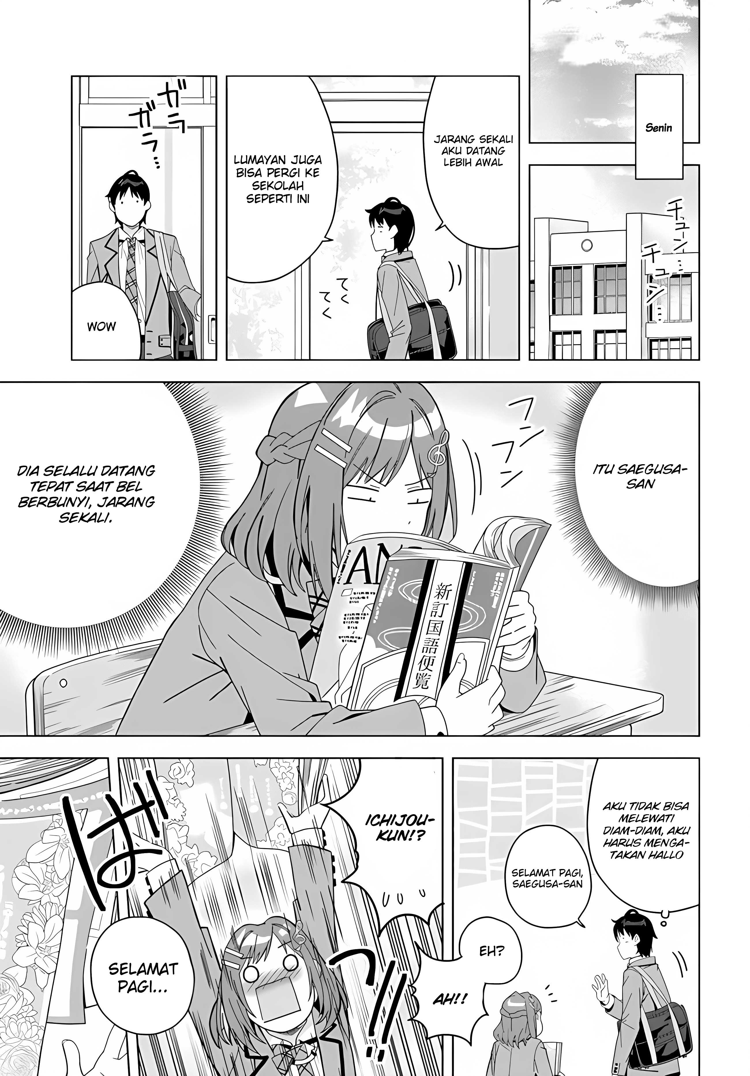Classmate no Moto Idol ga, Tonikaku Kyodou Fushin nan desu. Chapter 1 - halaman 35
