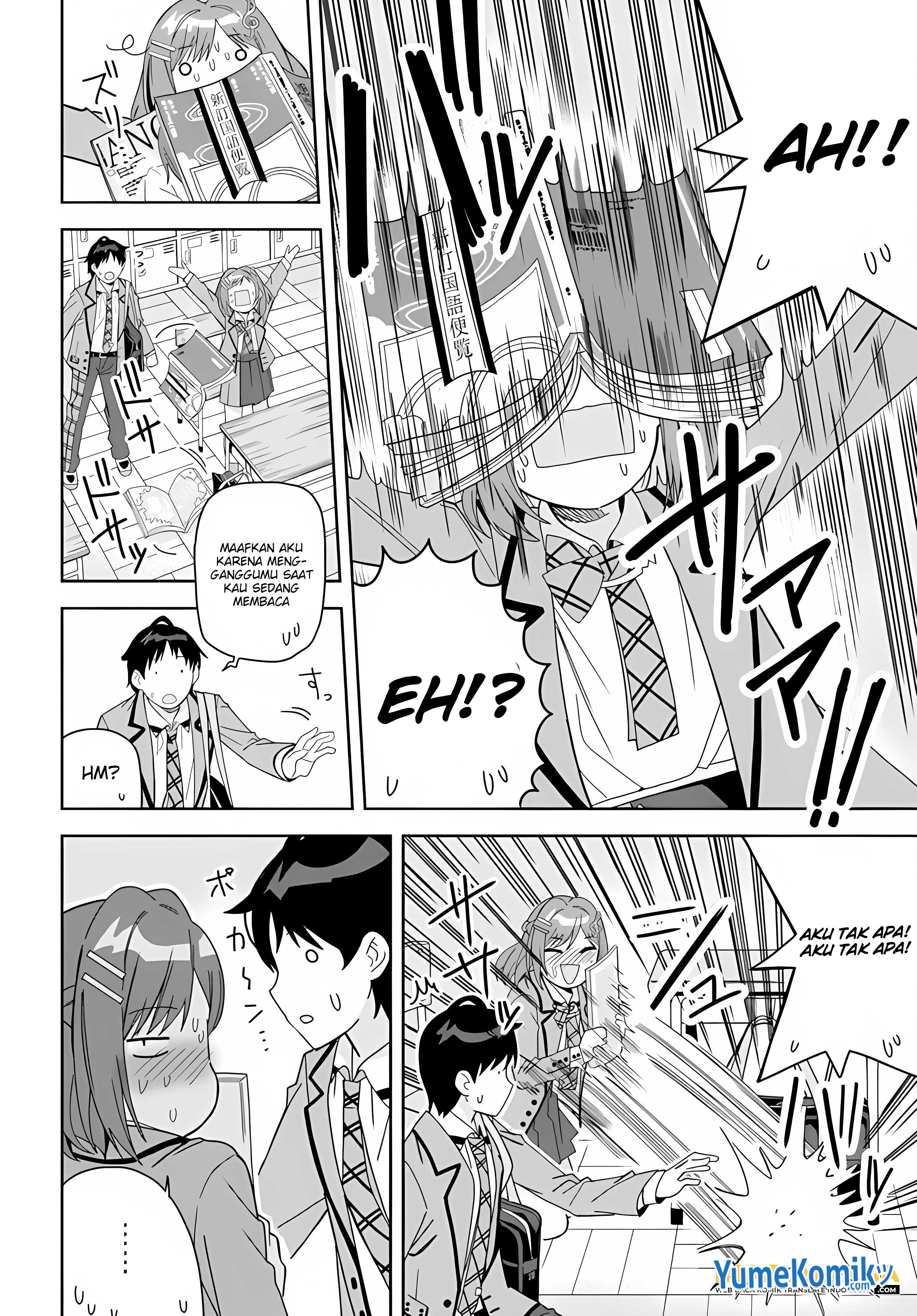 Classmate no Moto Idol ga, Tonikaku Kyodou Fushin nan desu. Chapter 1 - halaman 36
