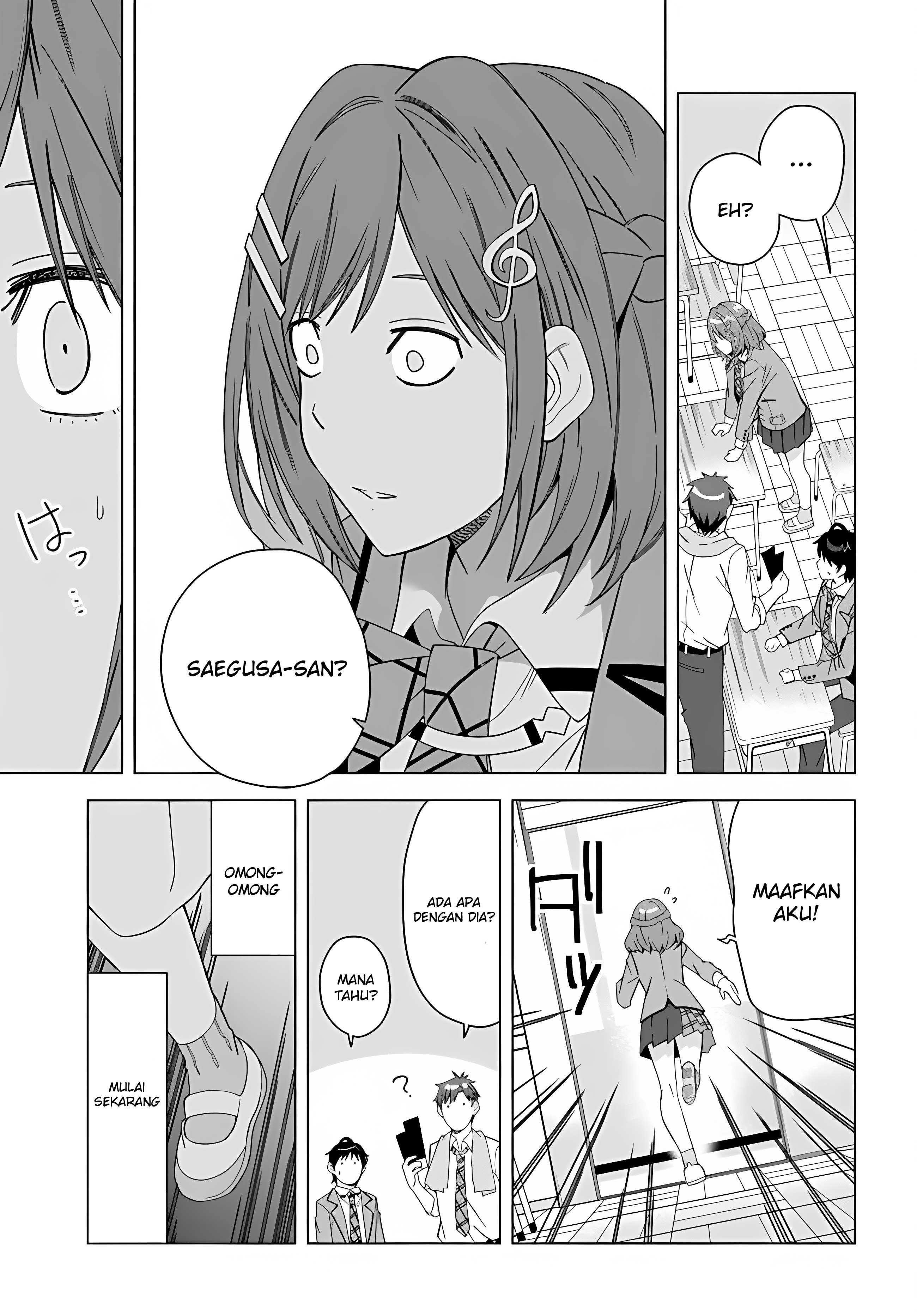 Classmate no Moto Idol ga, Tonikaku Kyodou Fushin nan desu. Chapter 1 - halaman 39