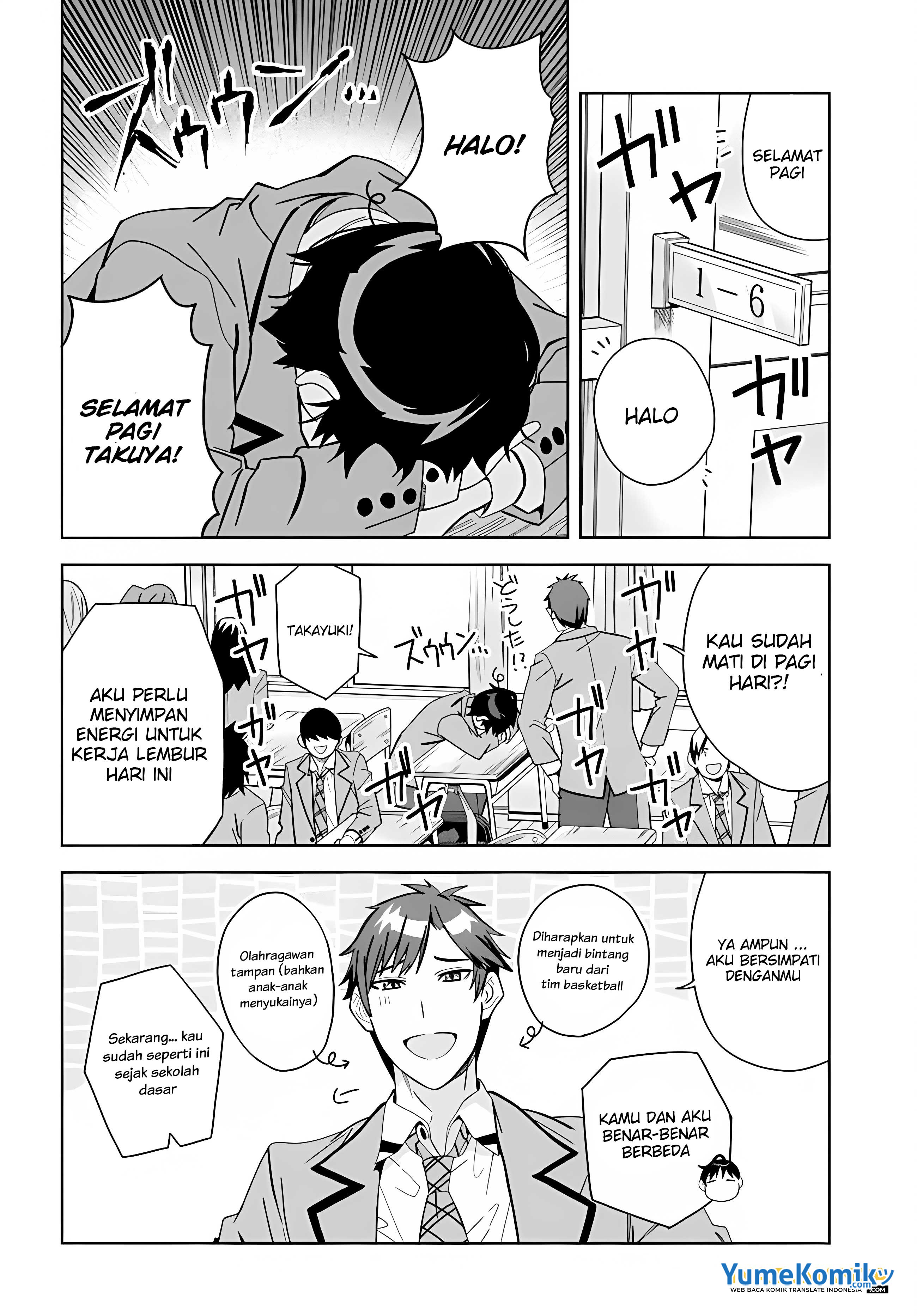 Classmate no Moto Idol ga, Tonikaku Kyodou Fushin nan desu. Chapter 1 - halaman 6
