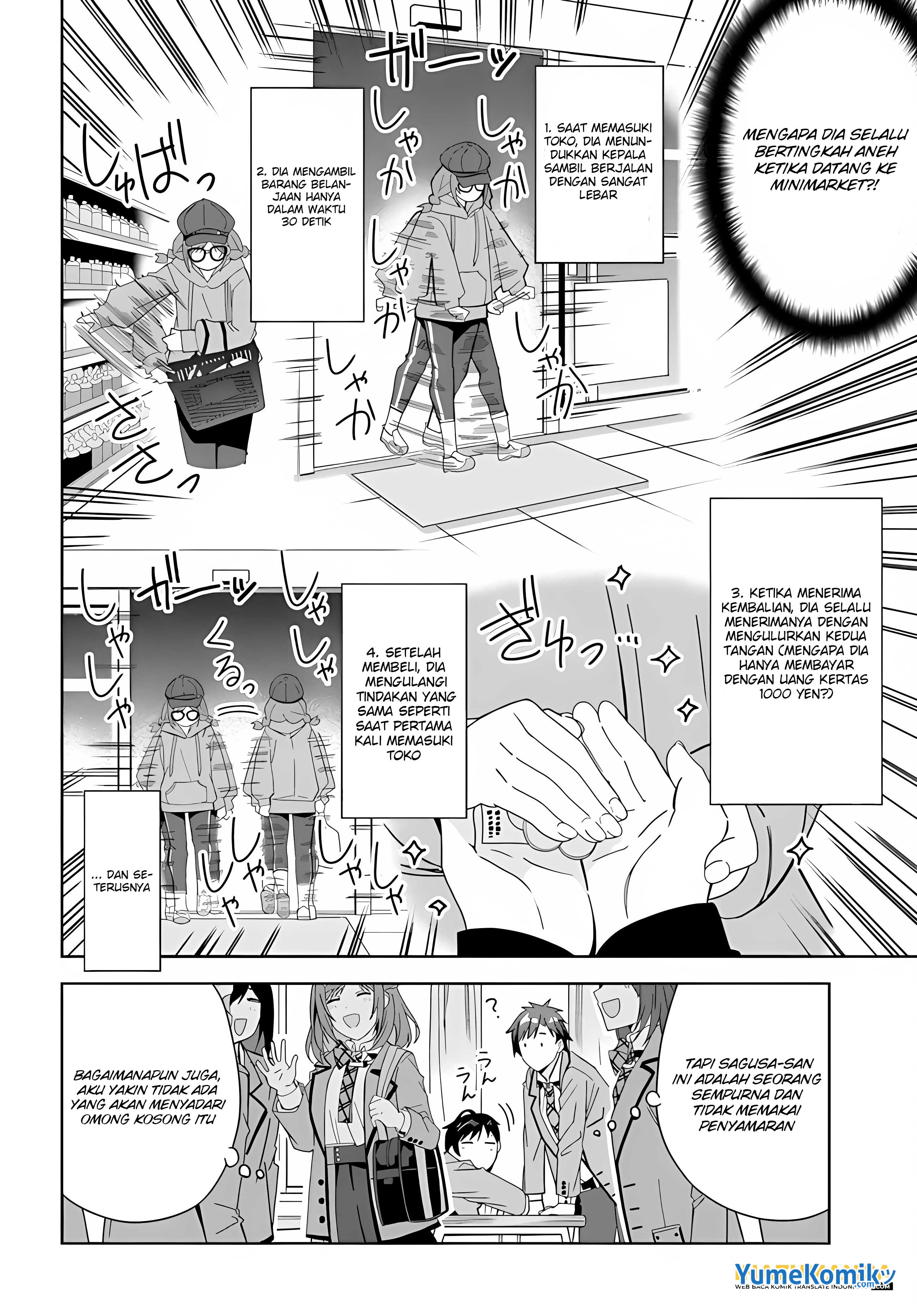 Classmate no Moto Idol ga, Tonikaku Kyodou Fushin nan desu. Chapter 1 - halaman 8