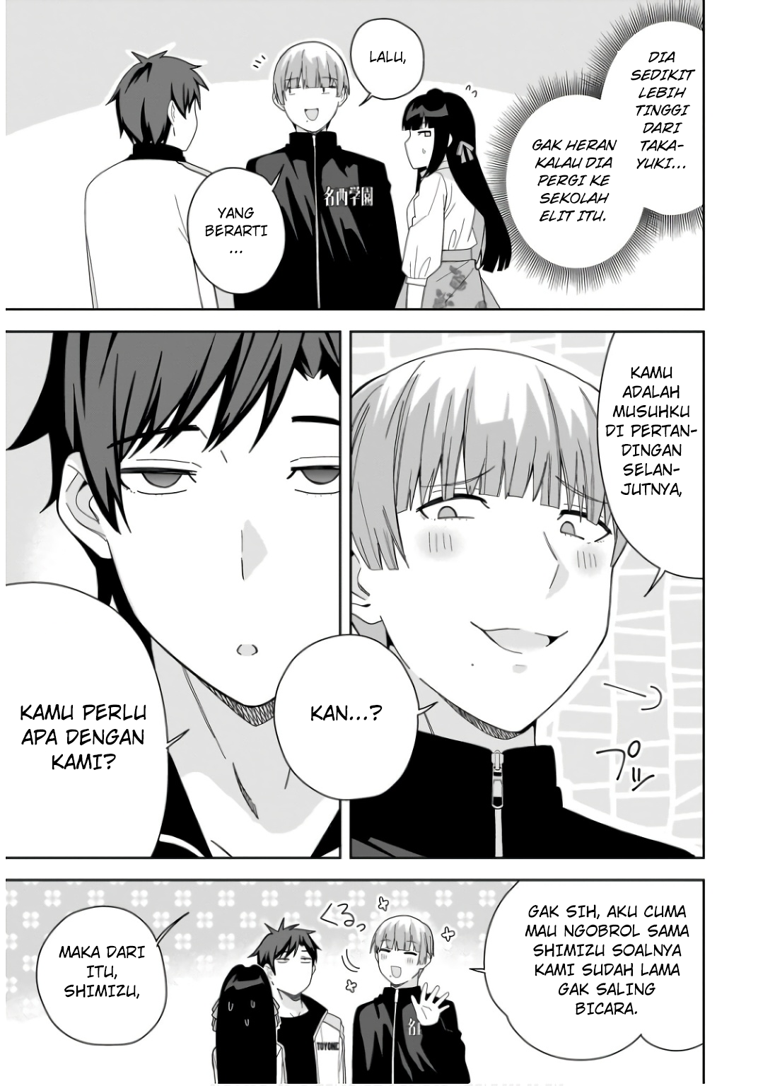 Classmate no Moto Idol ga, Tonikaku Kyodou Fushin nan desu. Chapter 10 - halaman 13