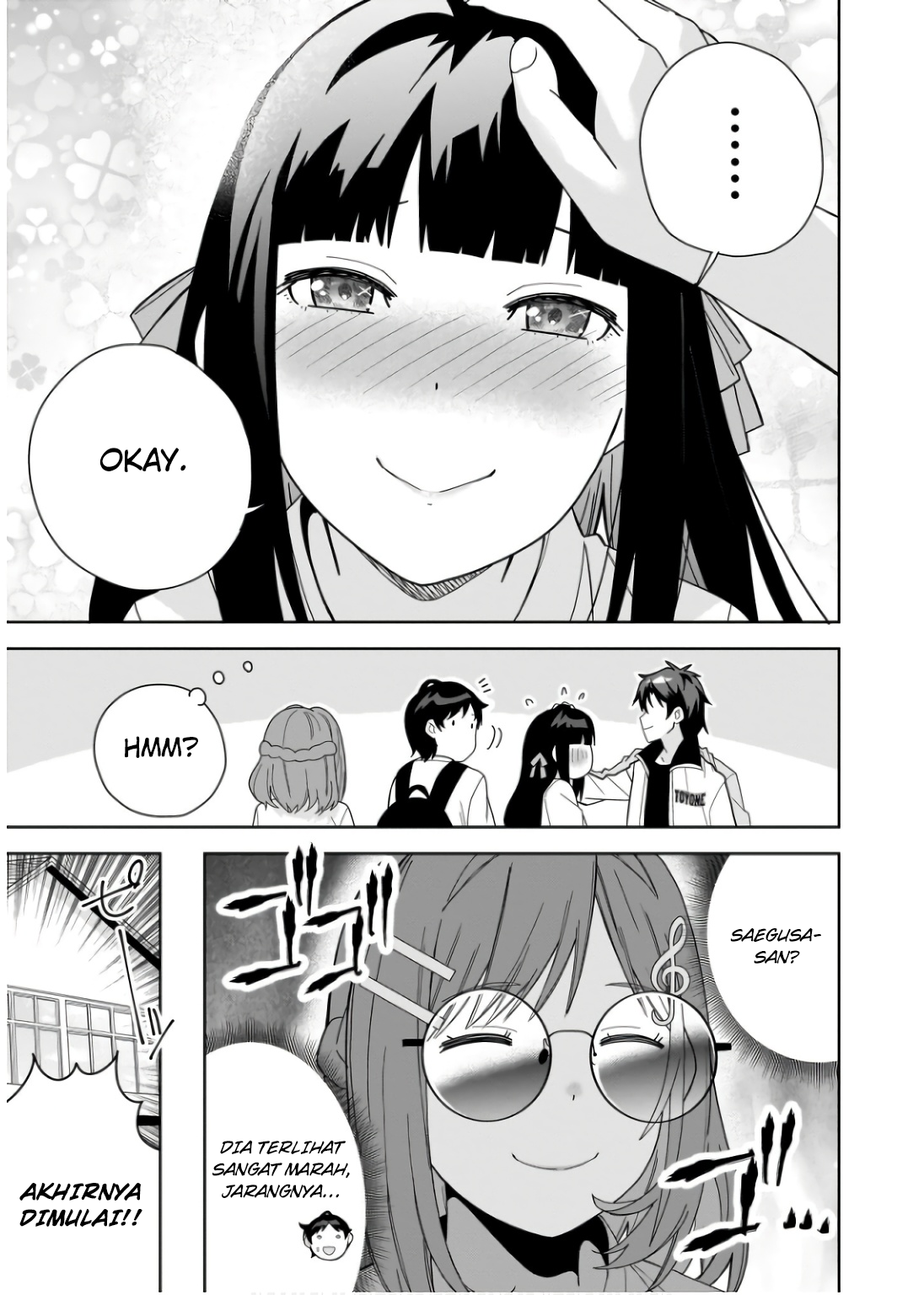 Classmate no Moto Idol ga, Tonikaku Kyodou Fushin nan desu. Chapter 10 - halaman 17