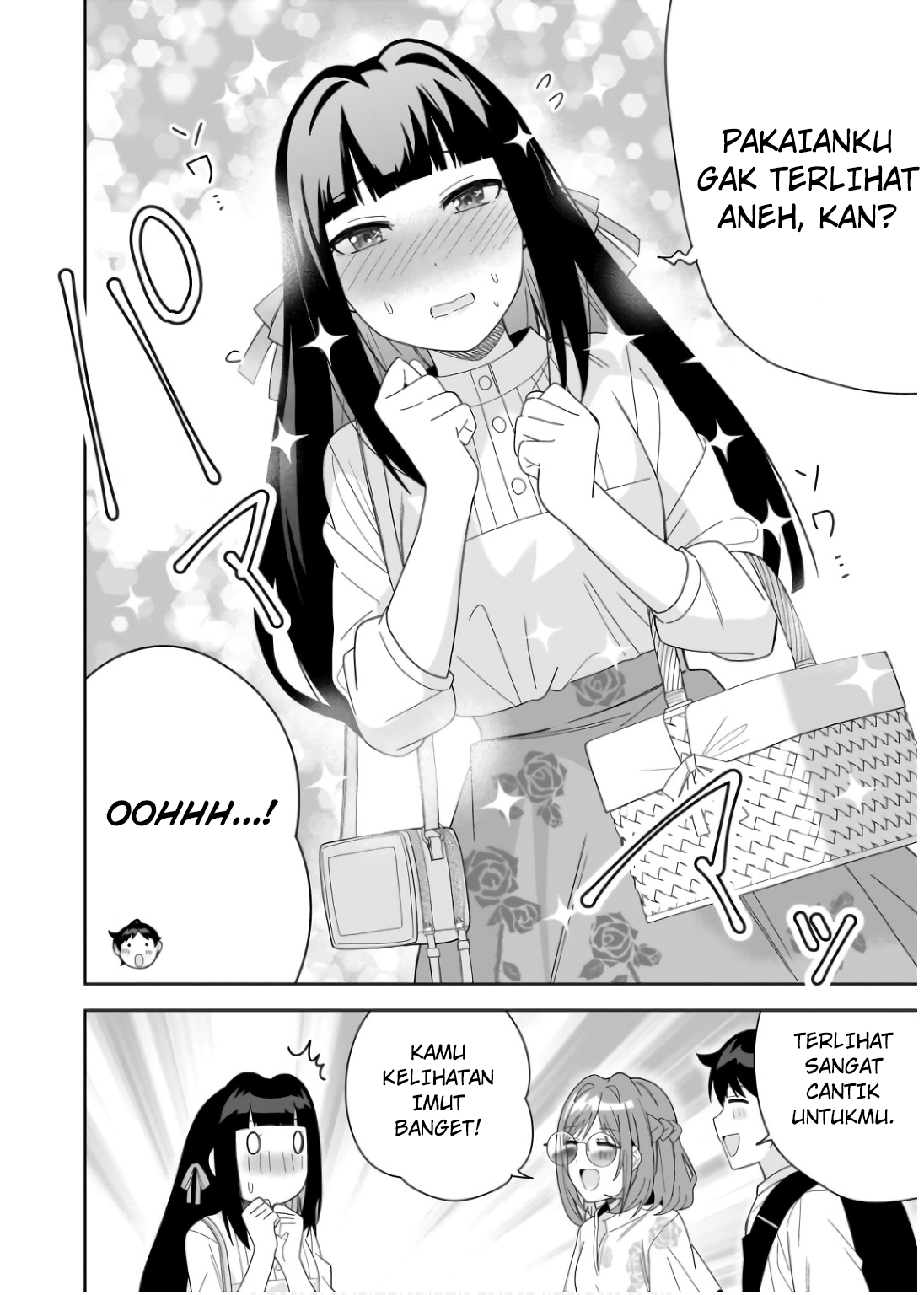 Classmate no Moto Idol ga, Tonikaku Kyodou Fushin nan desu. Chapter 10 - halaman 4
