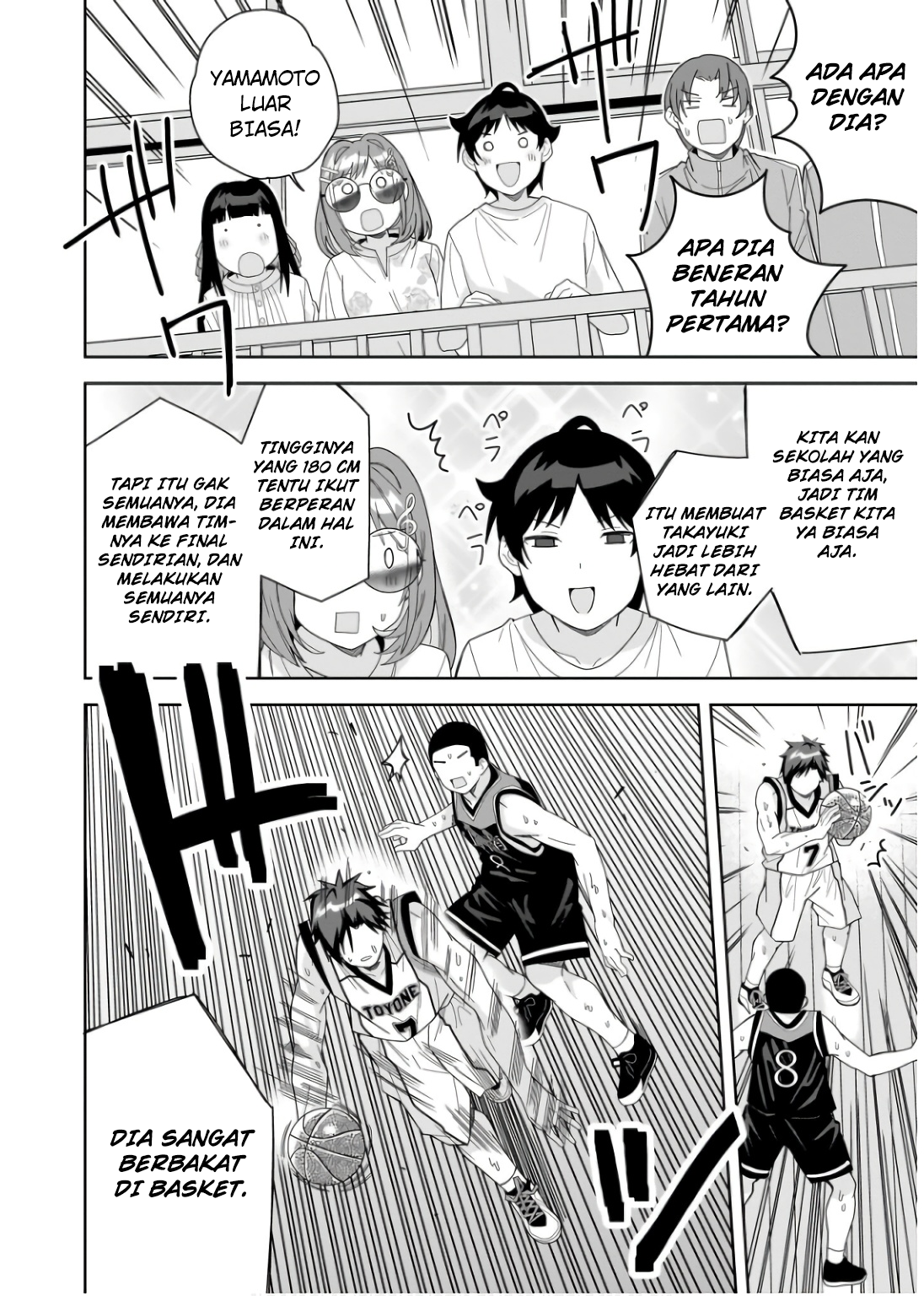 Classmate no Moto Idol ga, Tonikaku Kyodou Fushin nan desu. Chapter 10 - halaman 8